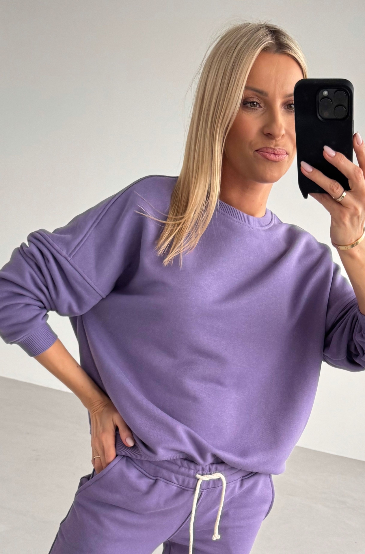 Bluza Nieocieplana Smart Lila 3