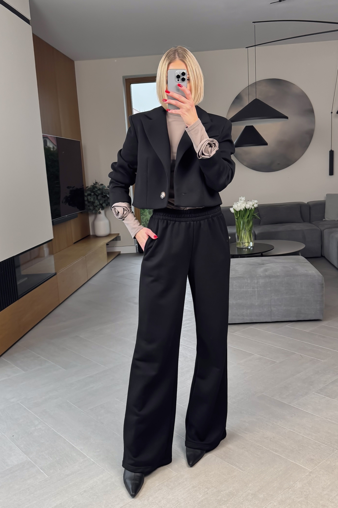 Komplet Czarny Louis 3