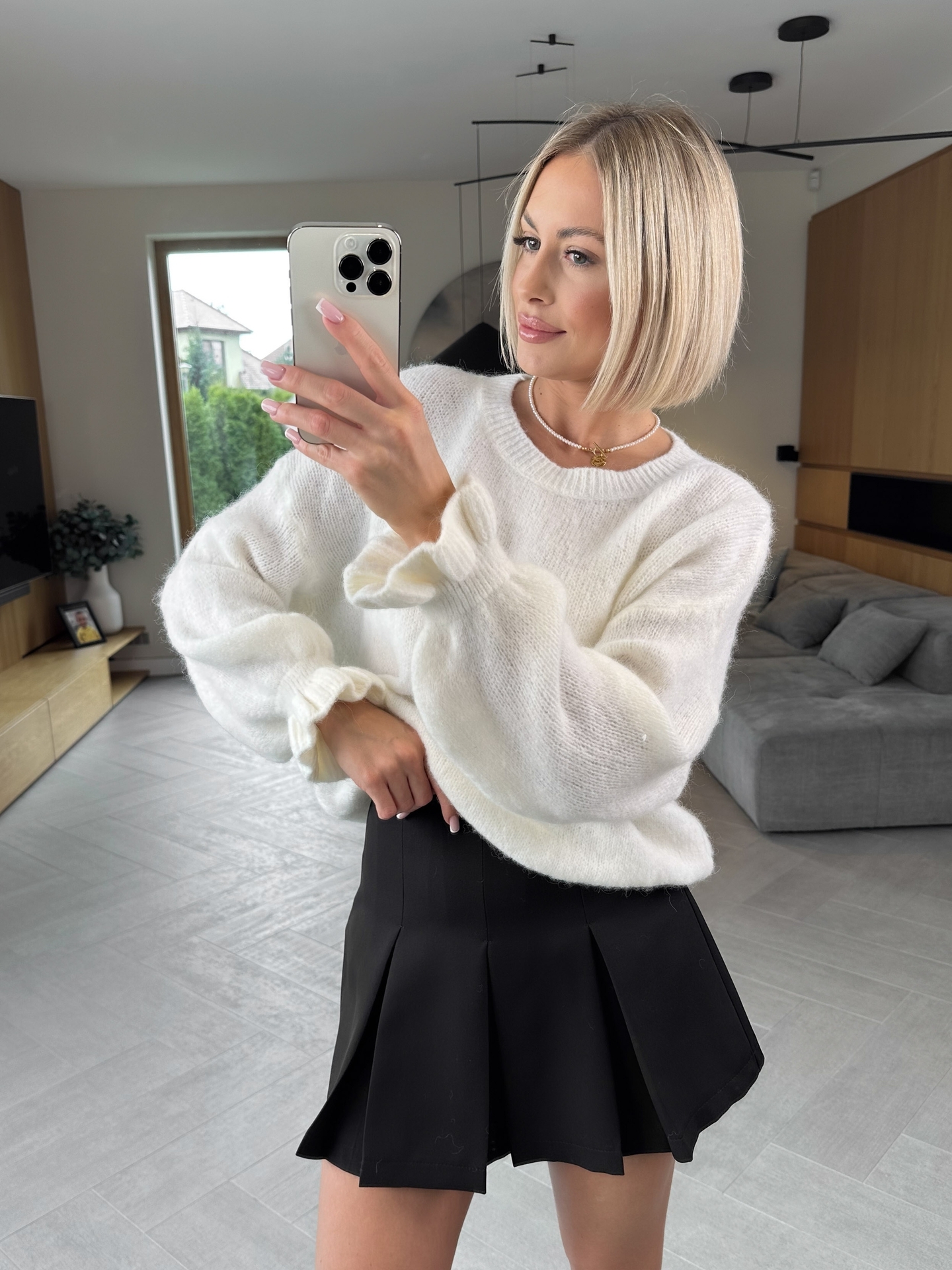 Spódnico-spodnie Czarne Malia 4