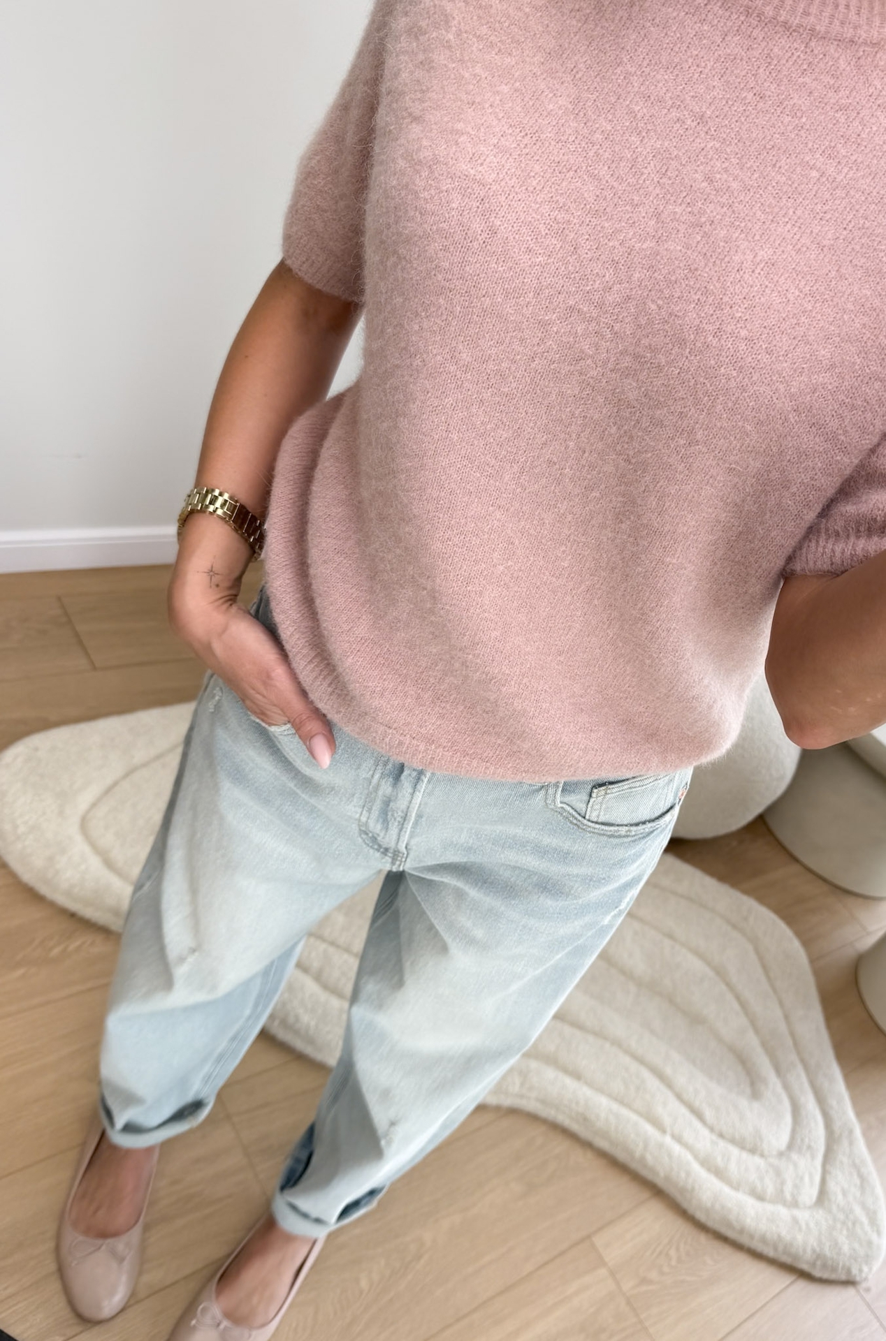 Sweter Pudrowy Toca5