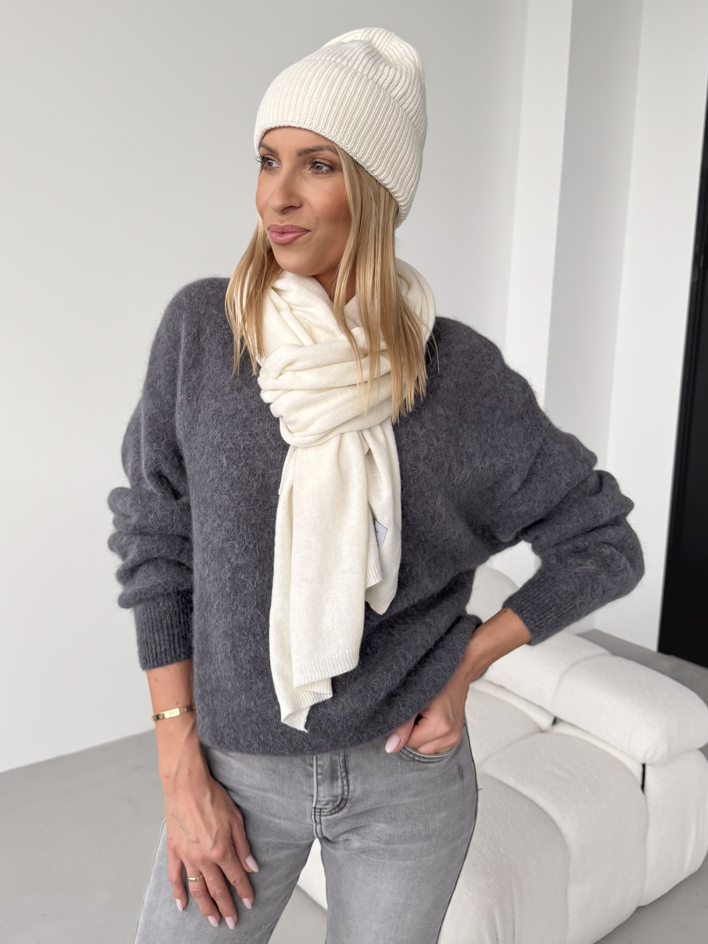 Komplet Kremowy Frost