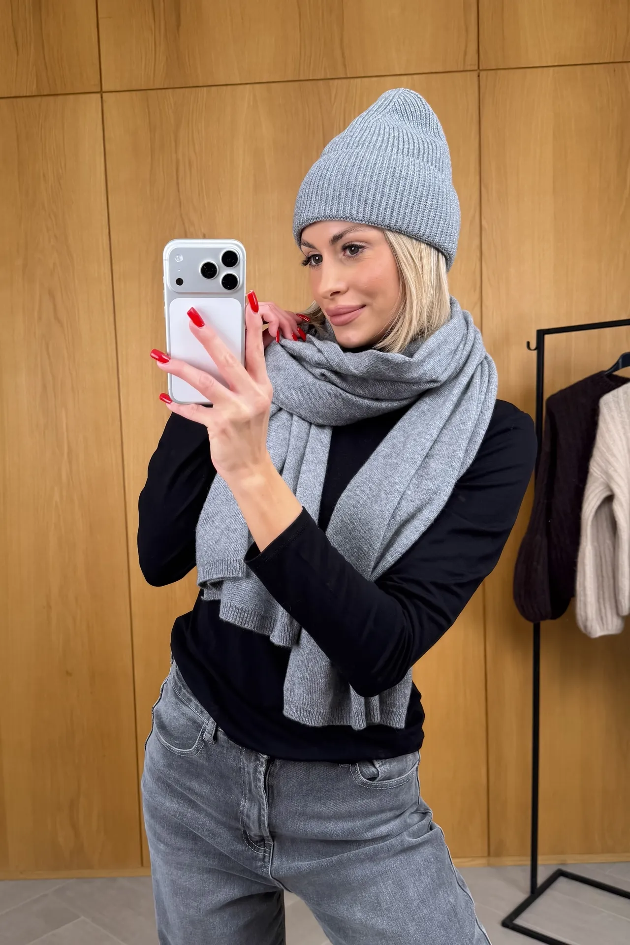 Komplet Ciemnoszary Frost 3