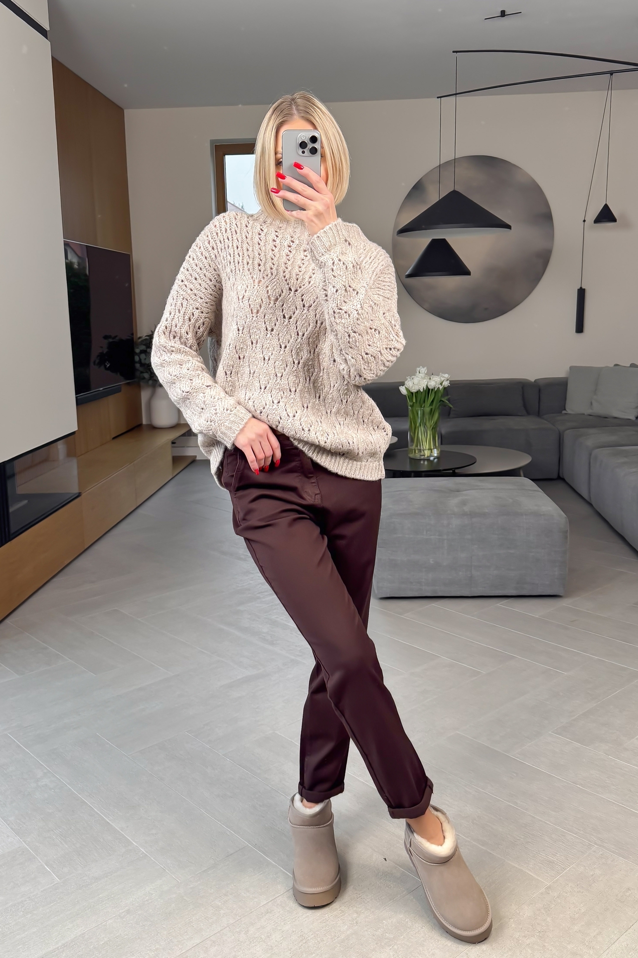 Sweter Beżowy Toby 4