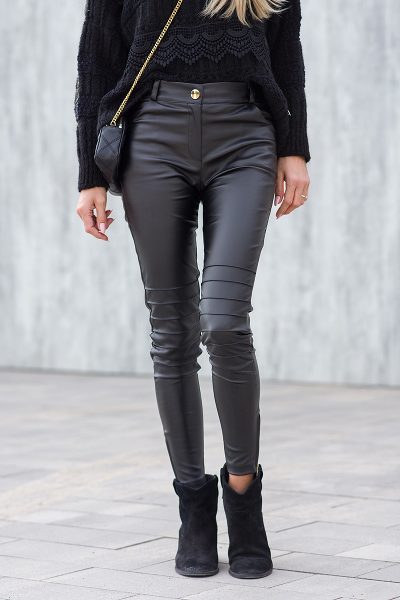 Spodnie Biker Black