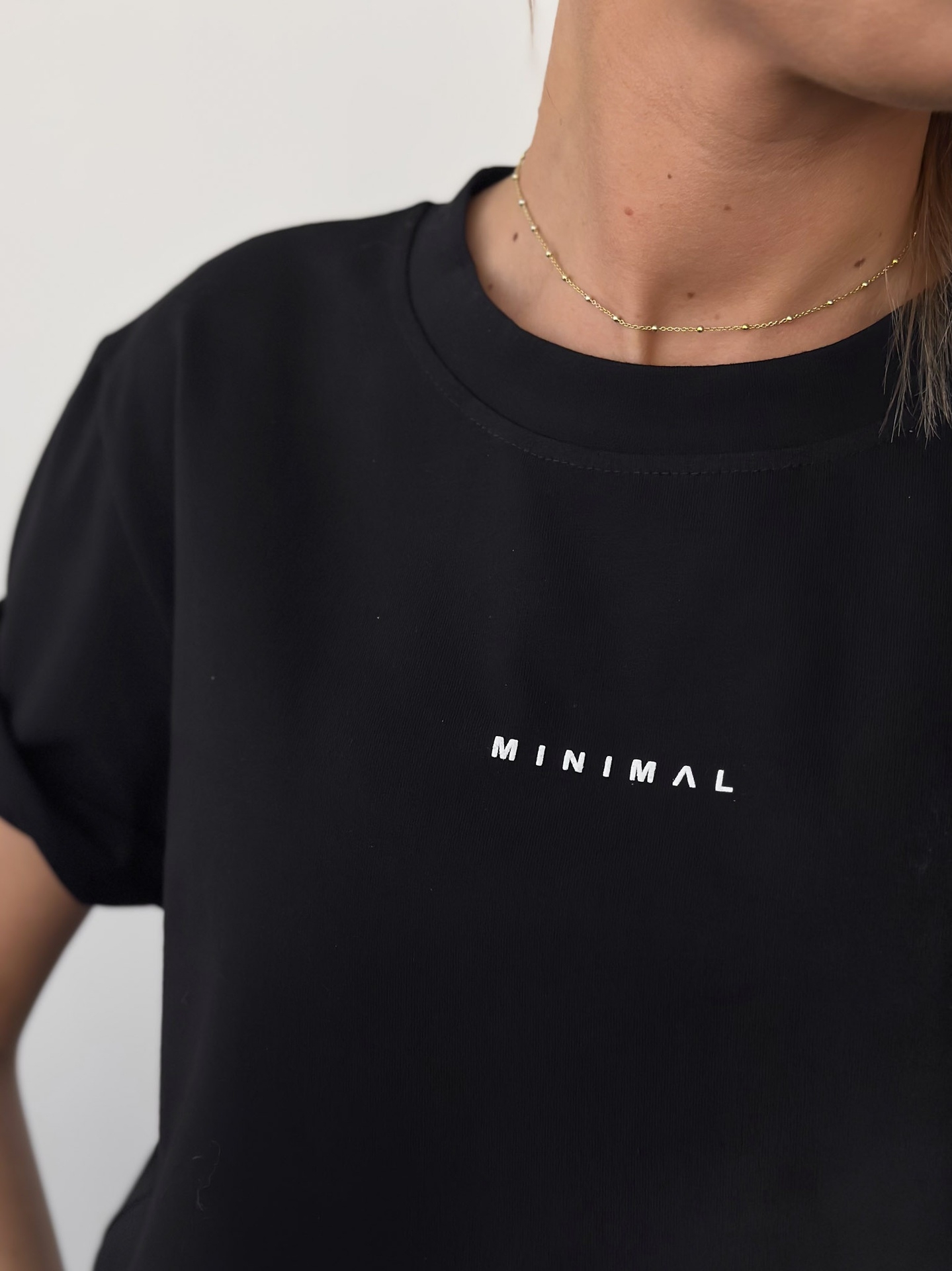 T-shirt Minimal Black
