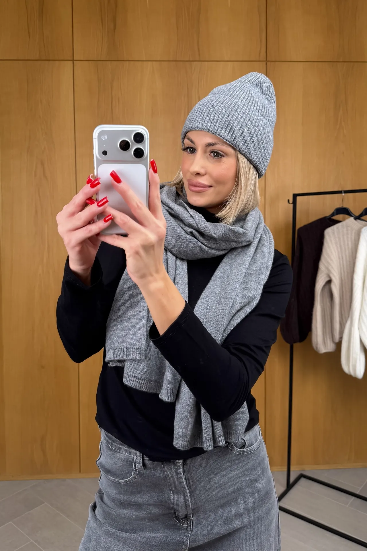 Komplet Ciemnoszary Frost 4