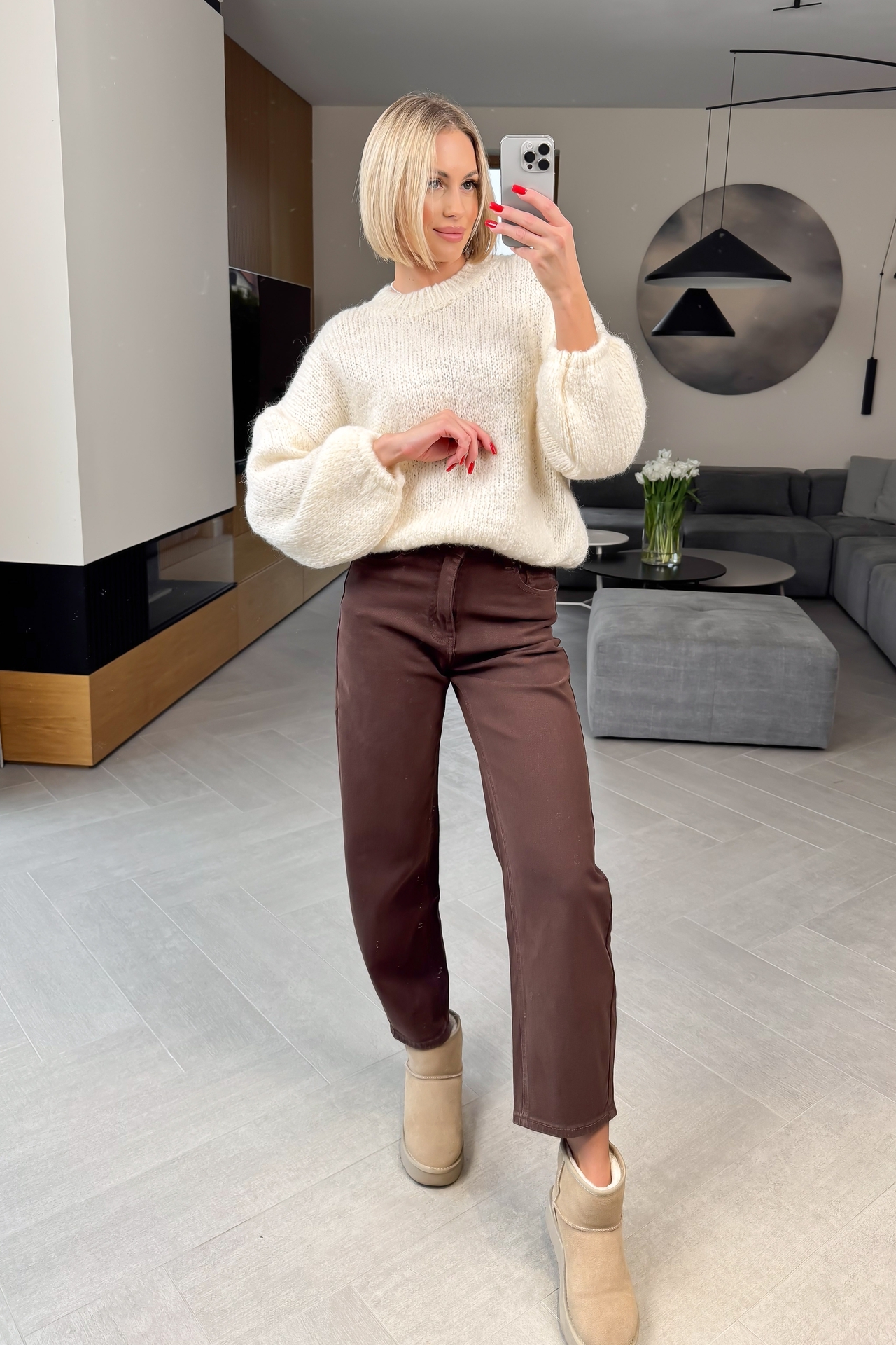 Sweter Kremowy Modi 3