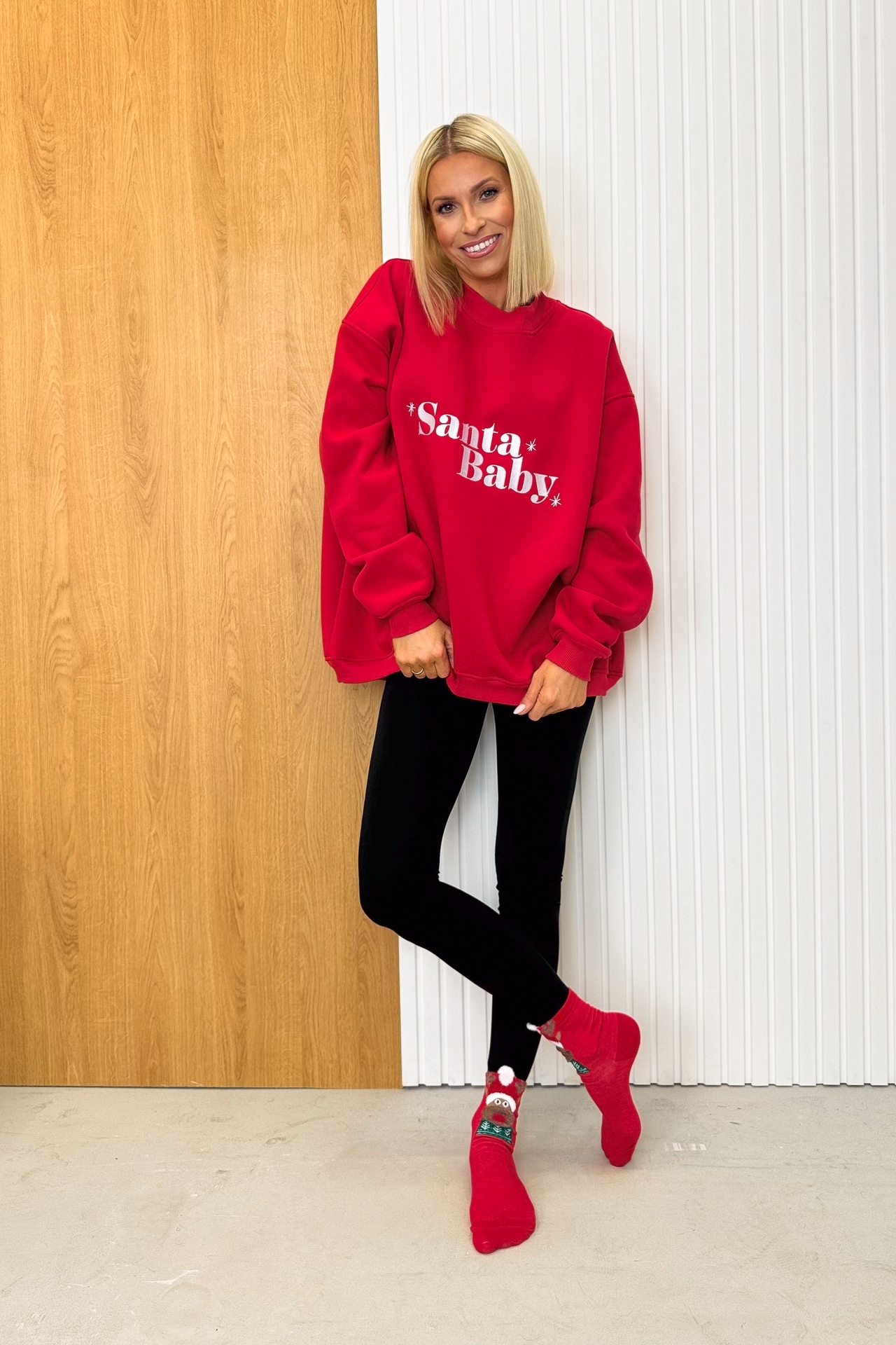 Bluza Basic Santa Baby