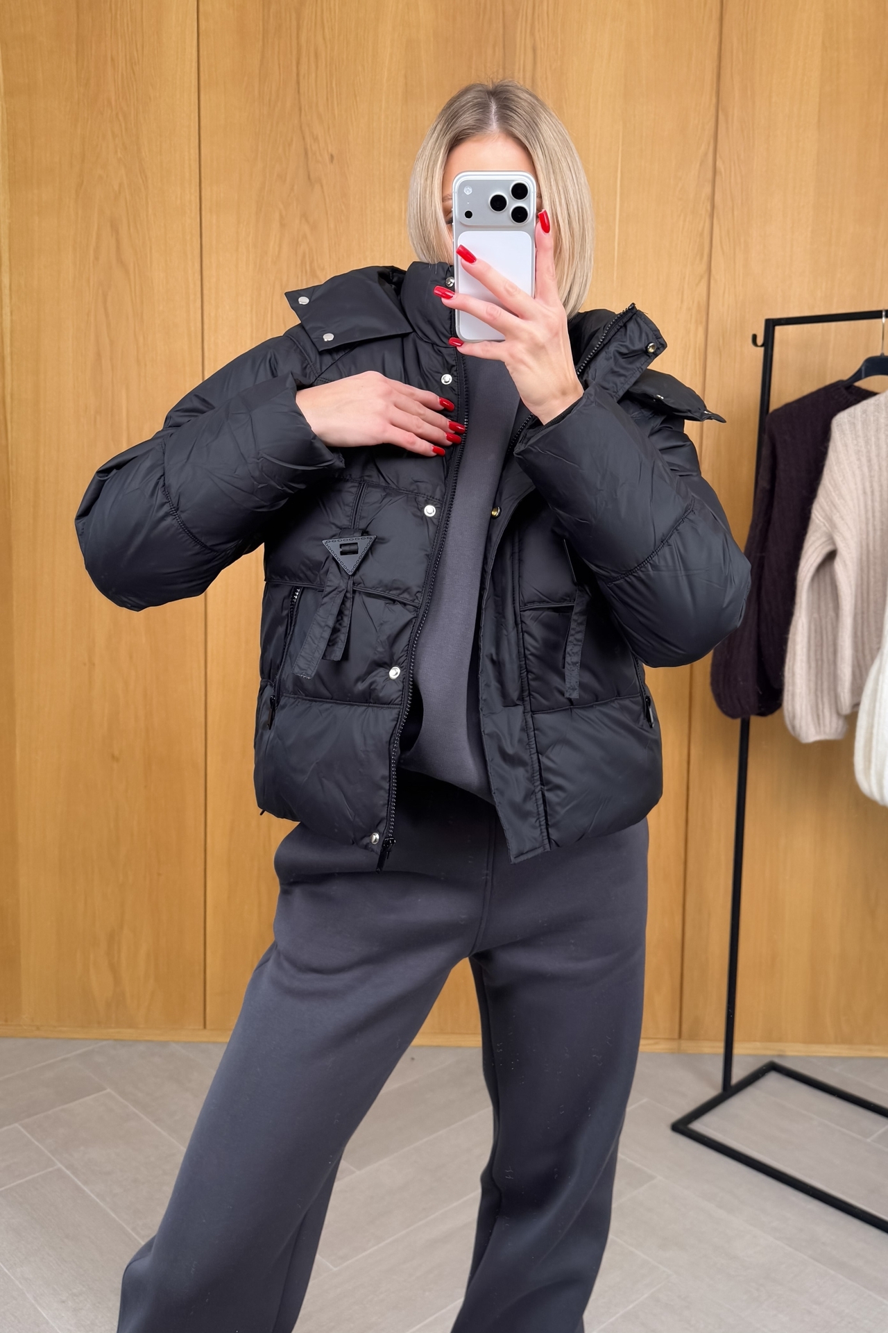 Kurtka Zimowa Czarna Softy 1