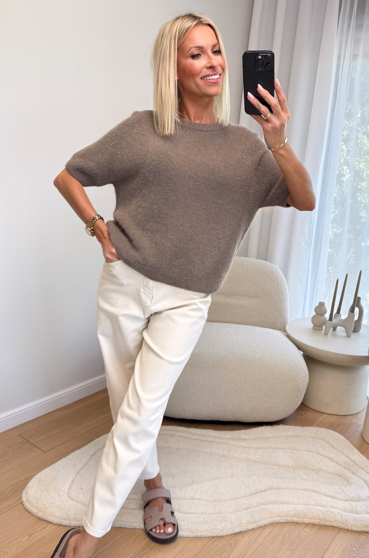 Sweter Taupe Toca 1