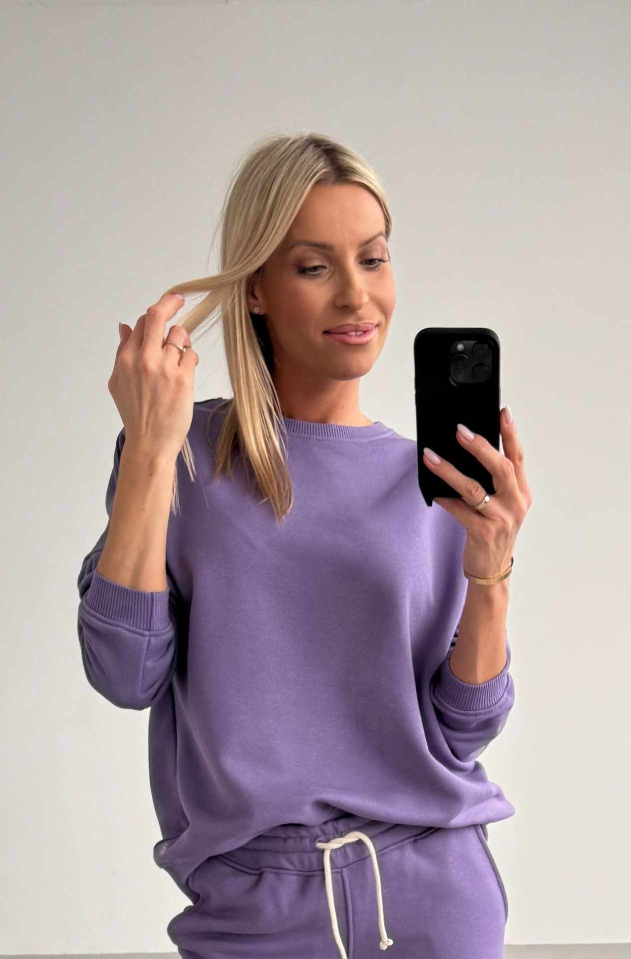 Bluza Nieocieplana Smart Lila 2