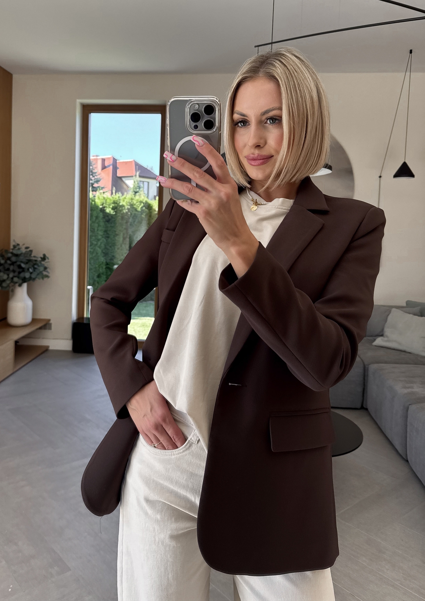 Marynarka Brązowa Clare 5
