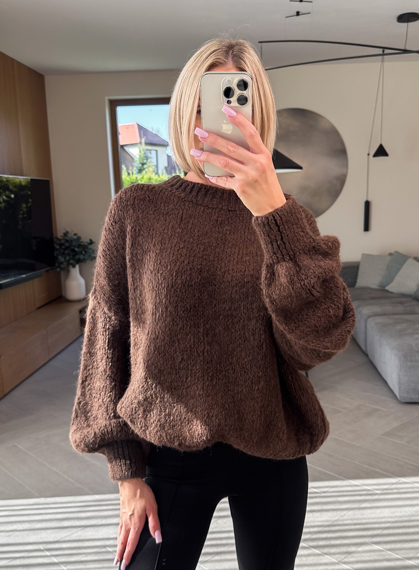 Sweter Brązowy Lou 3