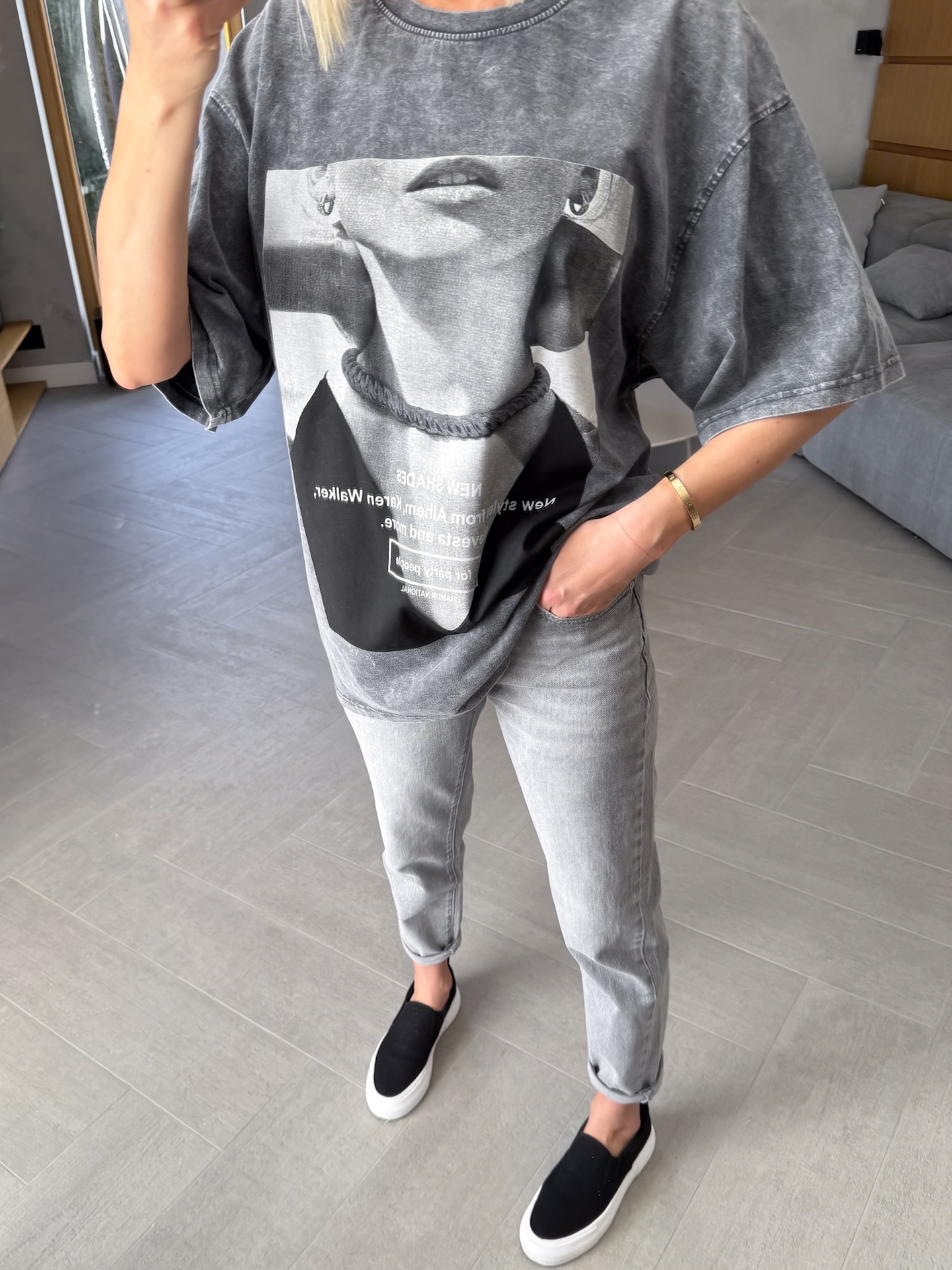 T-shirt Grafitowy New Shades
