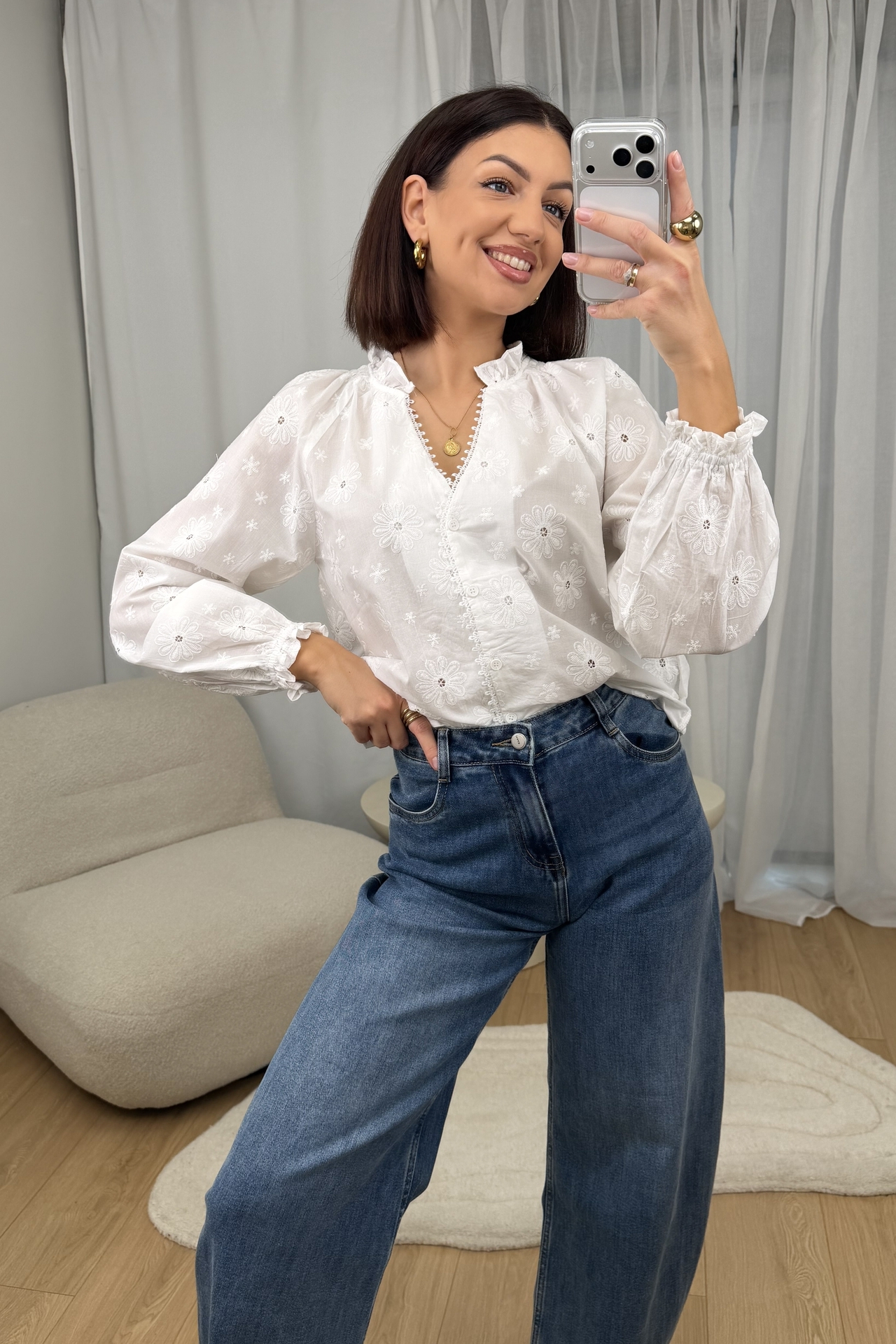 Koszula Biała Amour 1