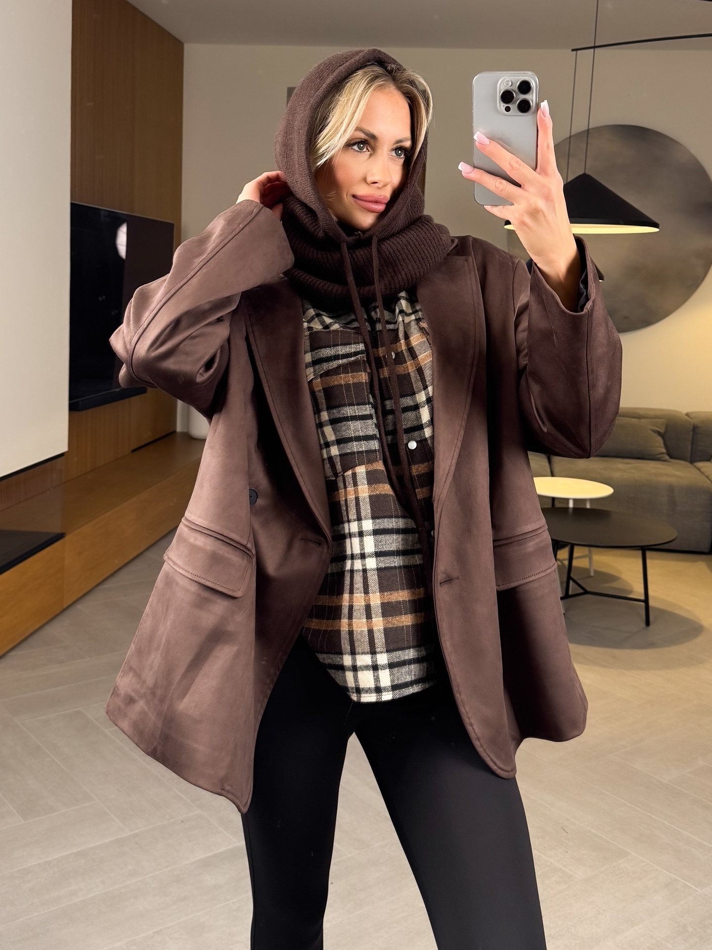 Kominiarka Brązowa Elar 4