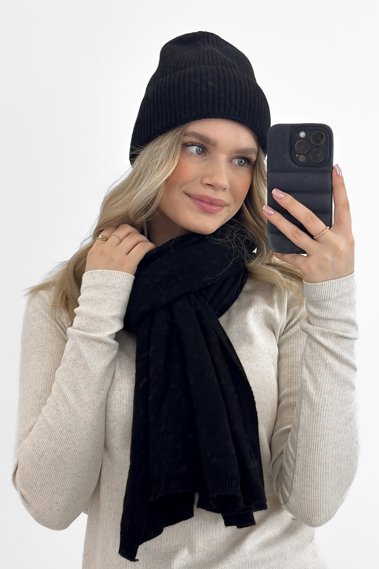 Komplet Czarny Frost