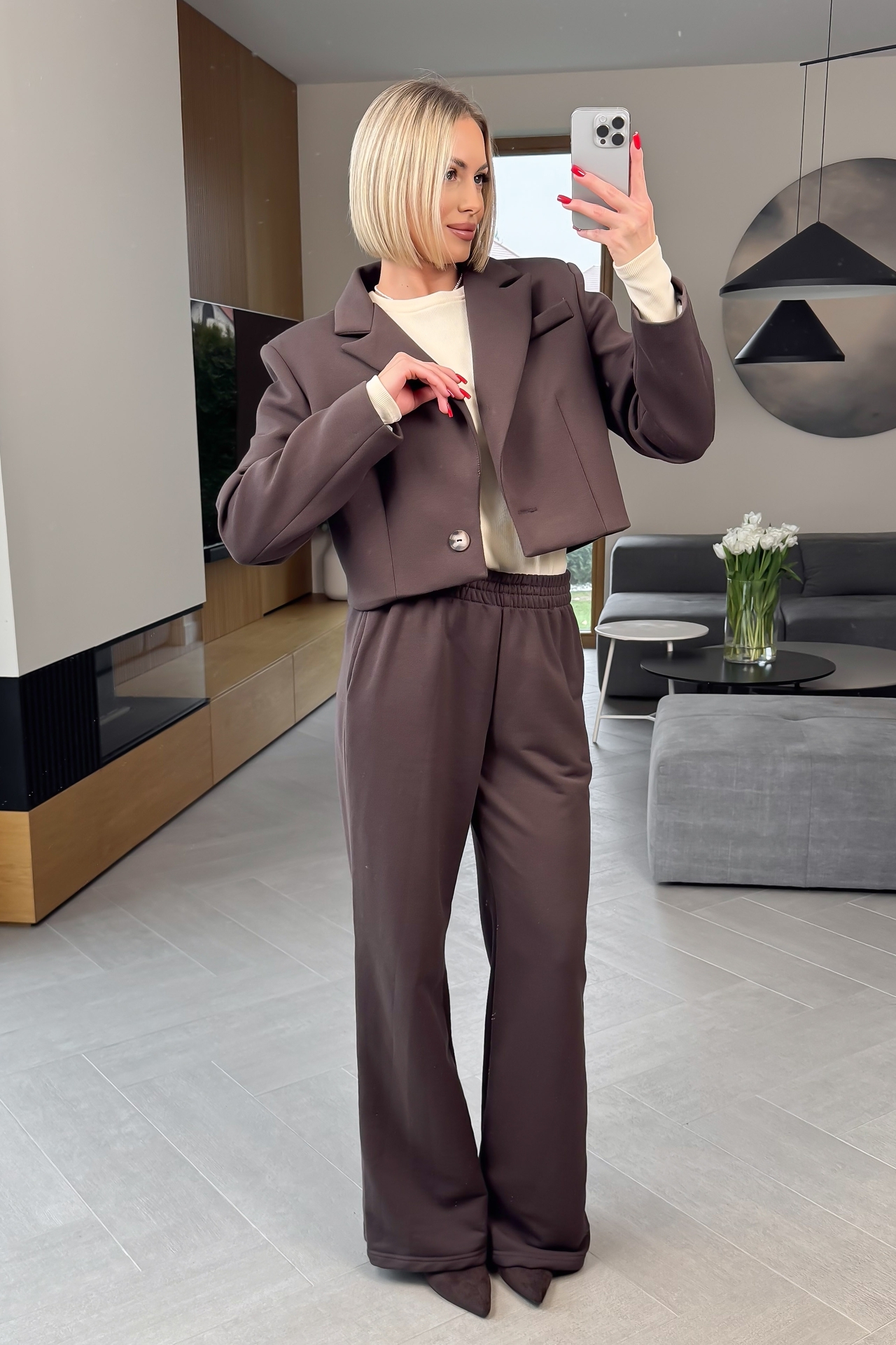 Komplet Brązowy Louis 2