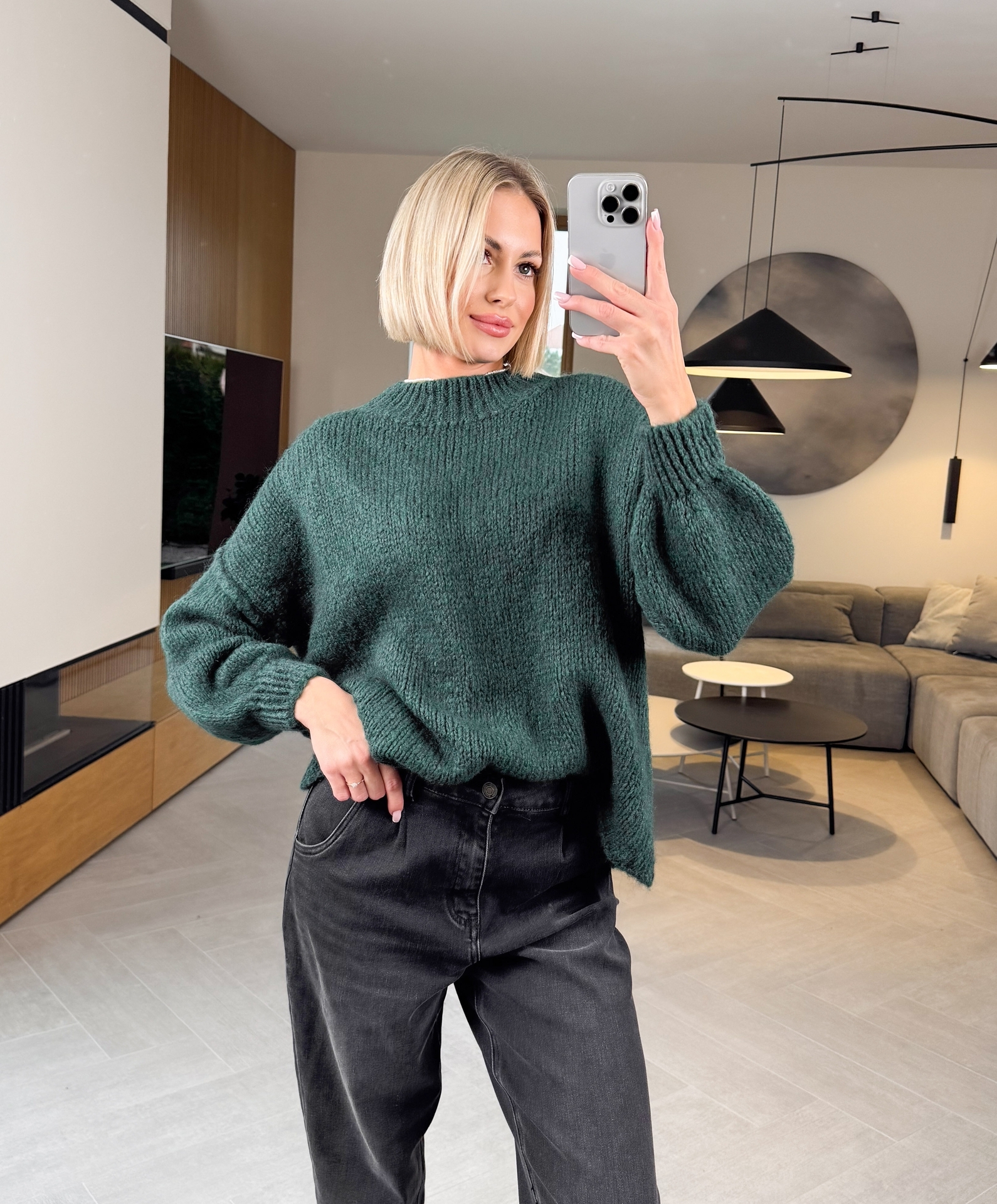 Sweter Zielony Emer 2