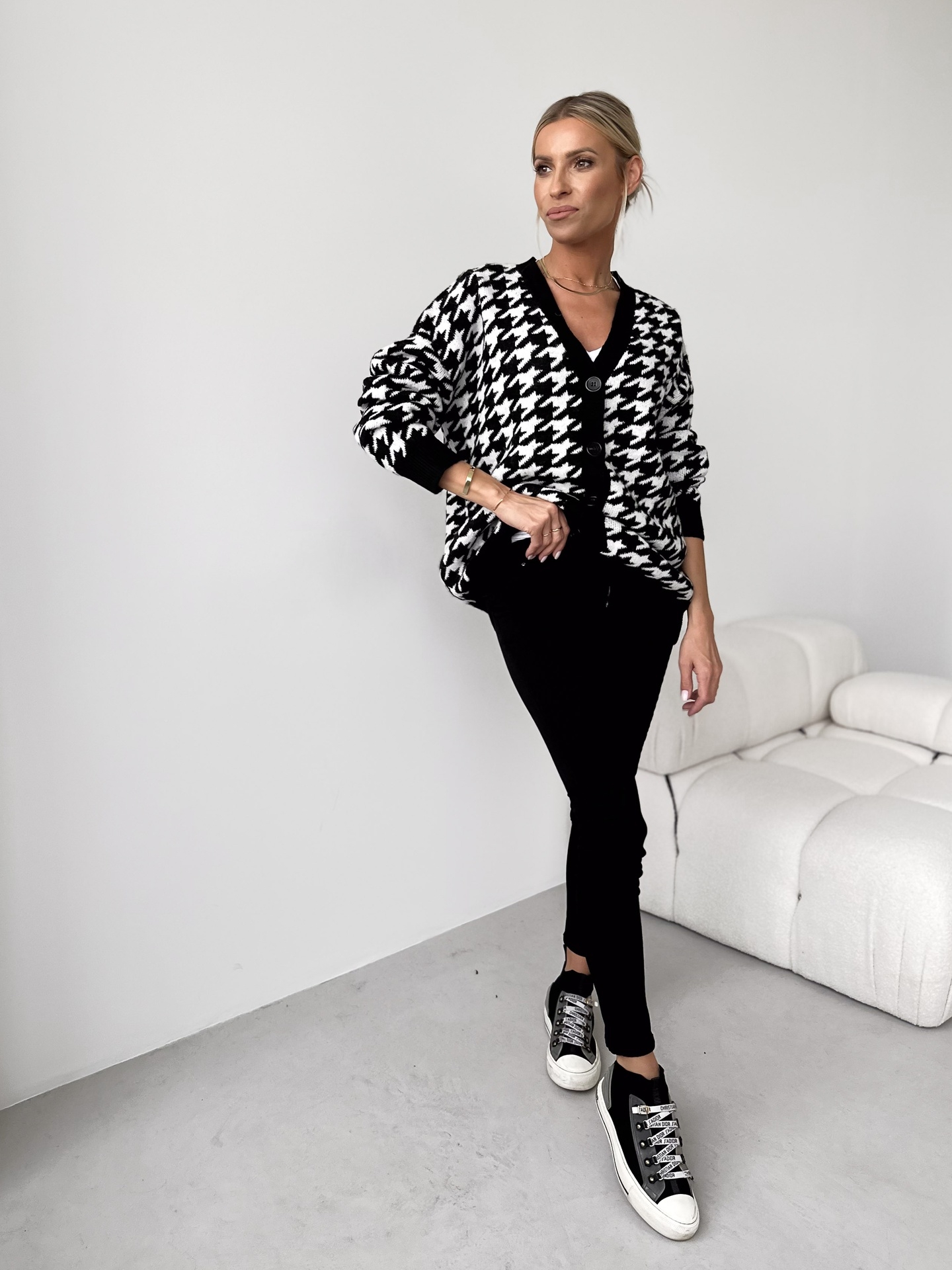 Sweter Aster Black&White