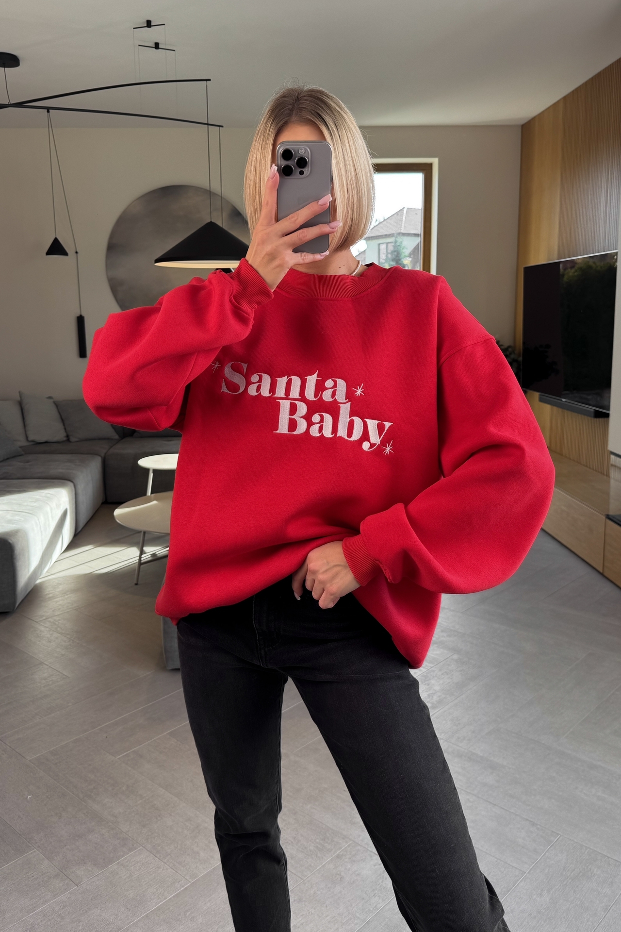 Bluza Basic Santa Baby 1