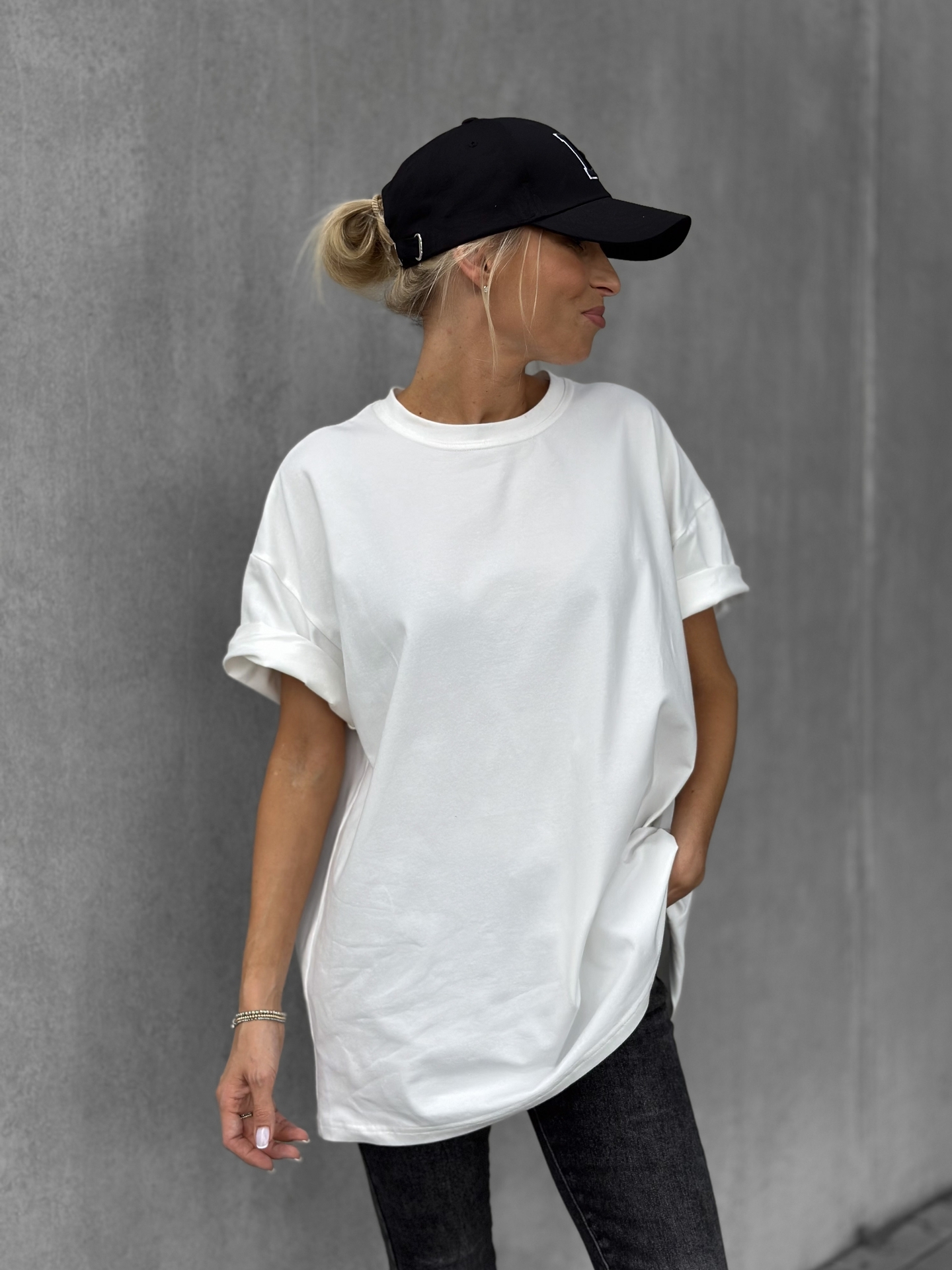 T-shirt Oversize Cream 1