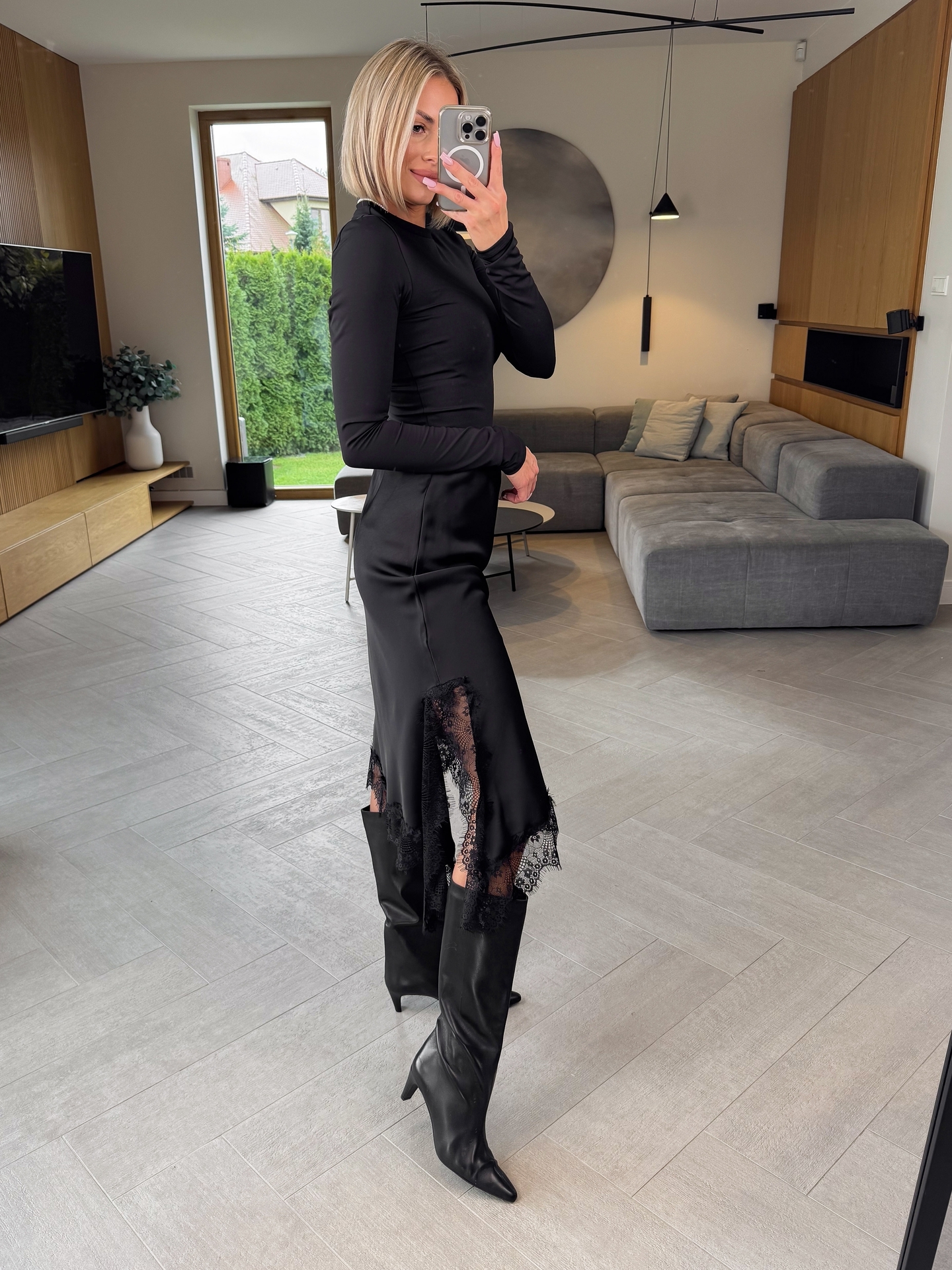 Spódnica Czarna Miho 5