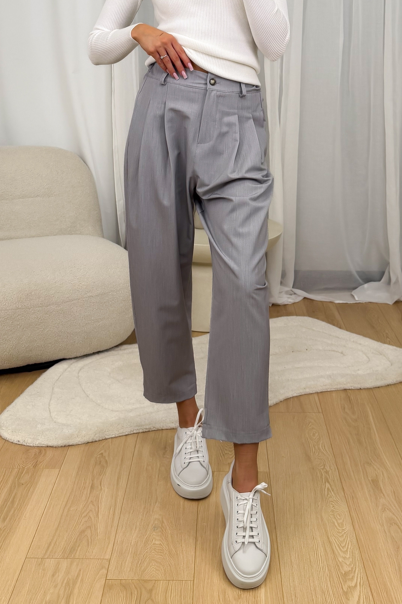 Spodnie Szare Lynne 1