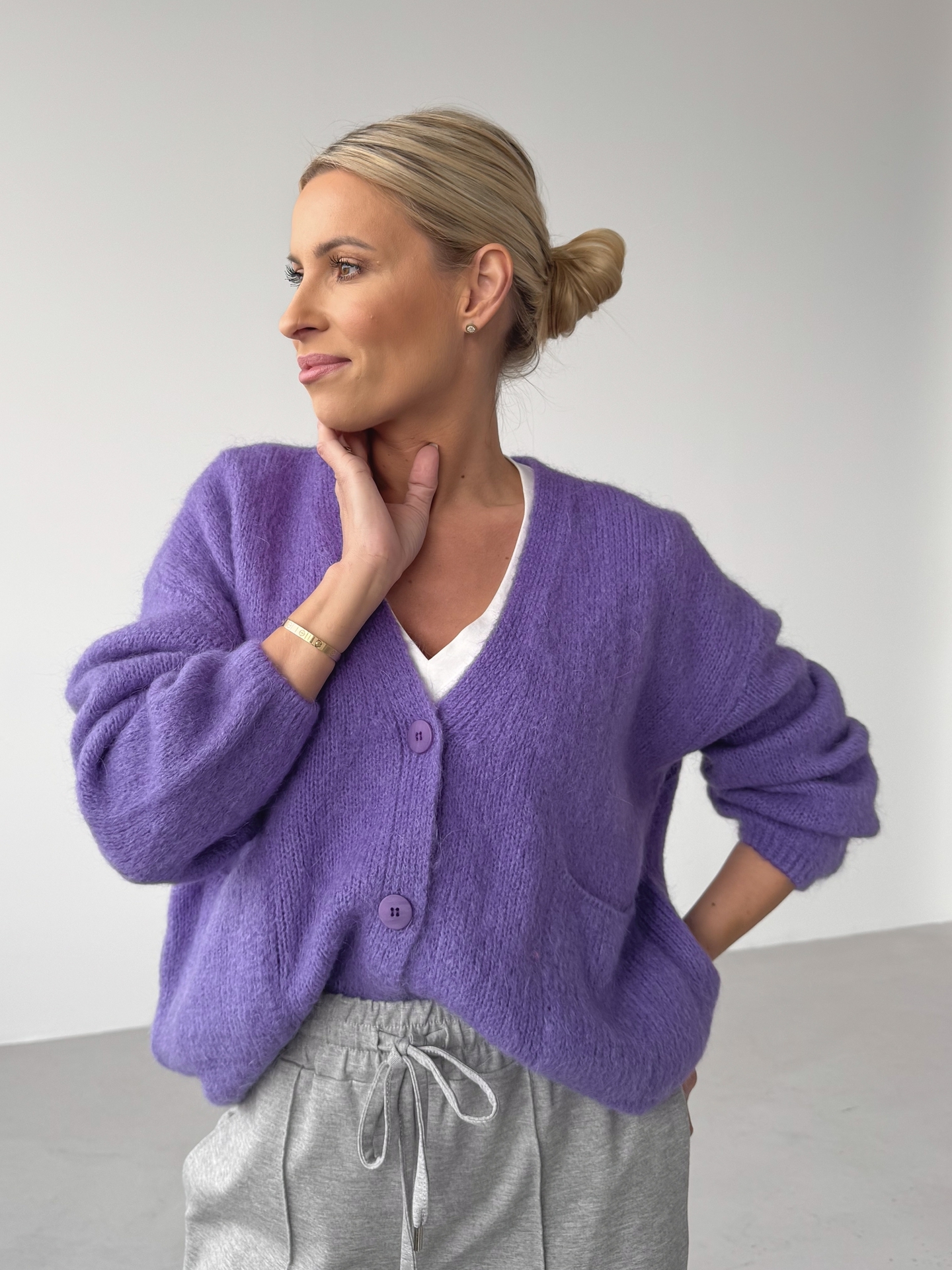 Sweter Easy Lavender
