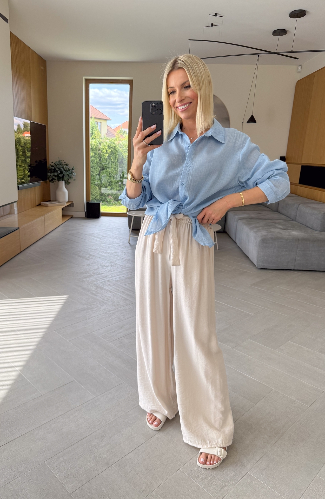 Koszula Jasnoniebieski Megan 1