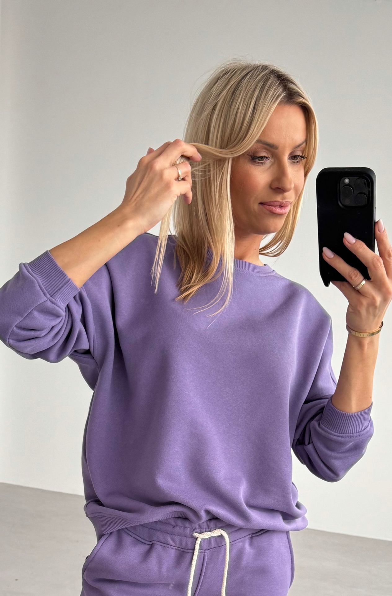 Bluza Nieocieplana Smart Lila 1
