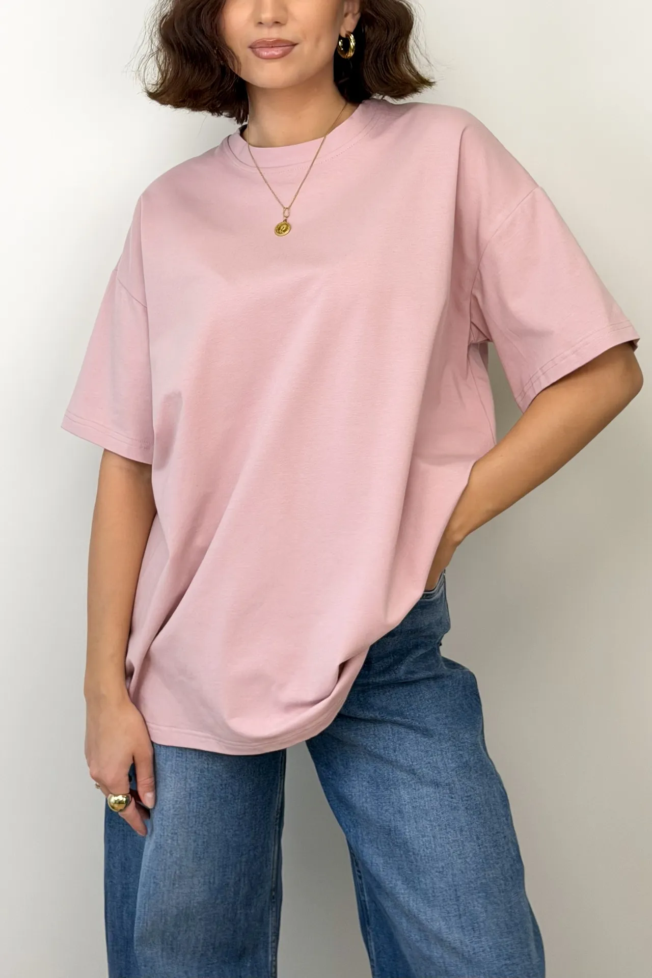 T-shirt Oversize Puder 3
