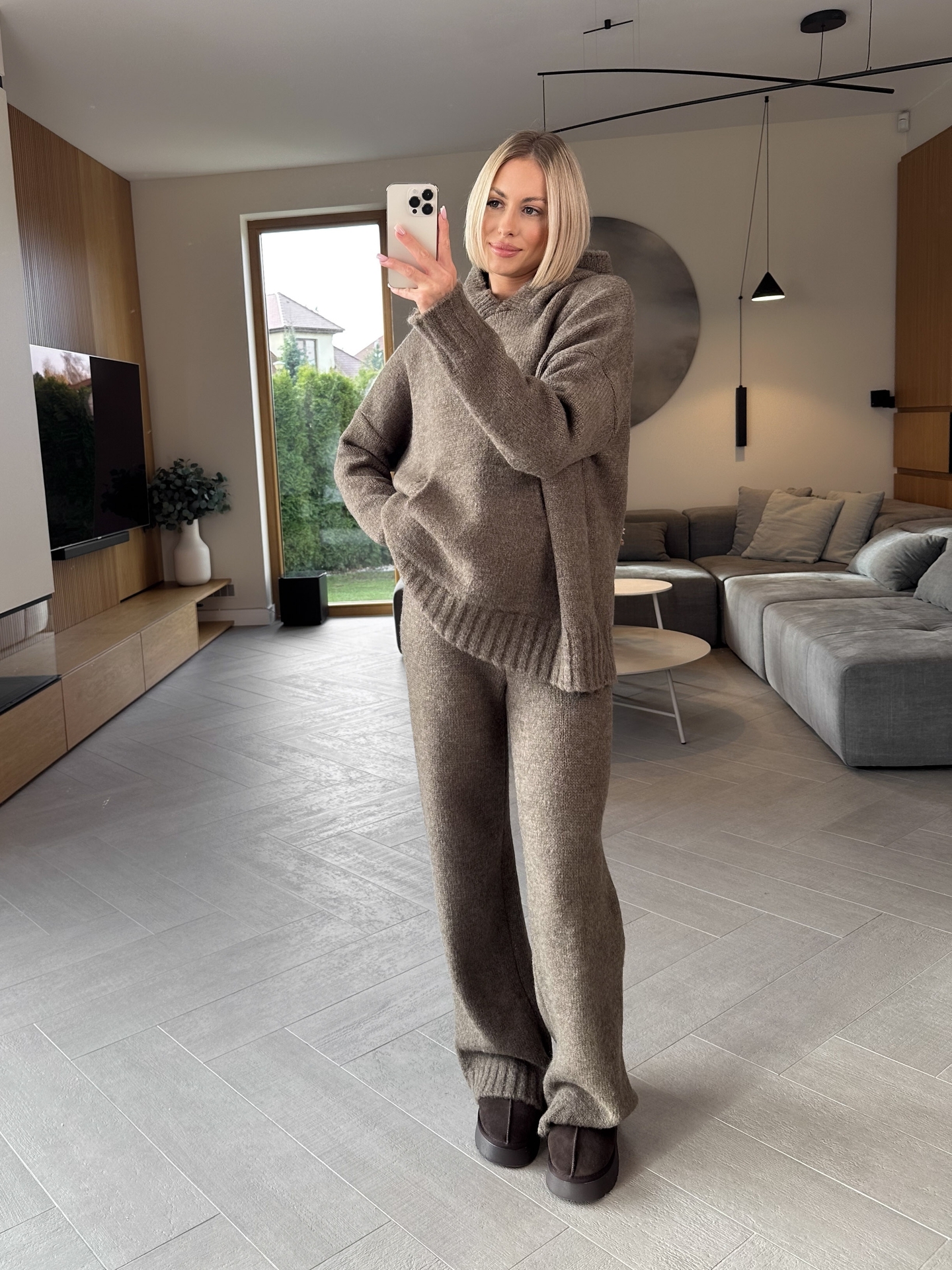 Komplet Sweterkowy Taupe Lyn 4