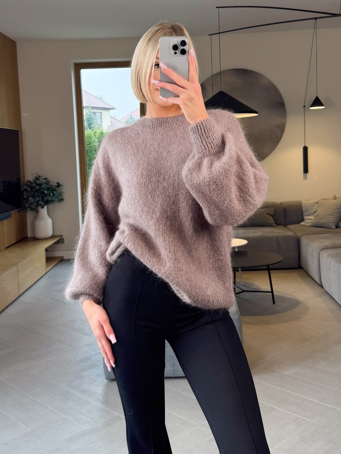 Sweter Taupe Maggie 5