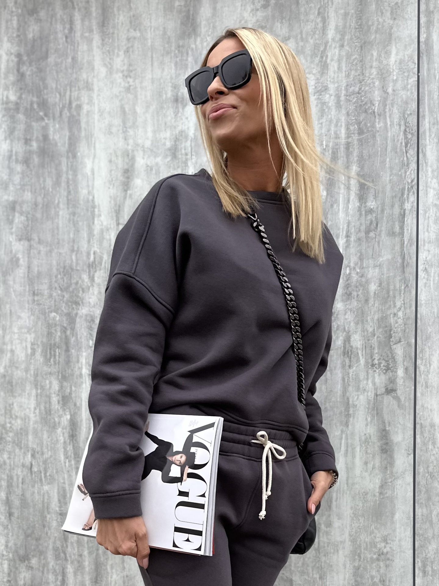 Bluza Comfy Graphite