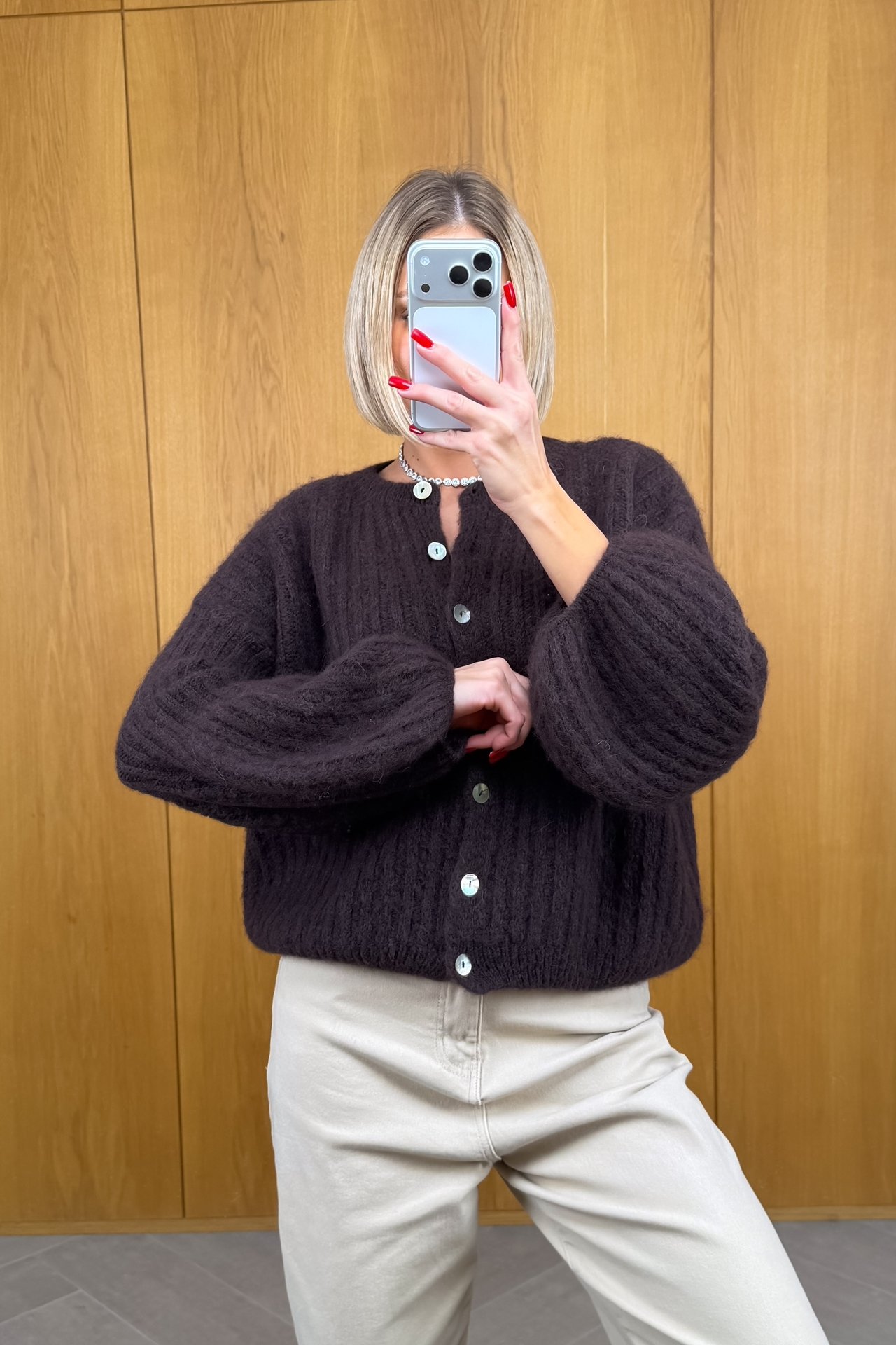 Sweter Brązowy Jolly 4