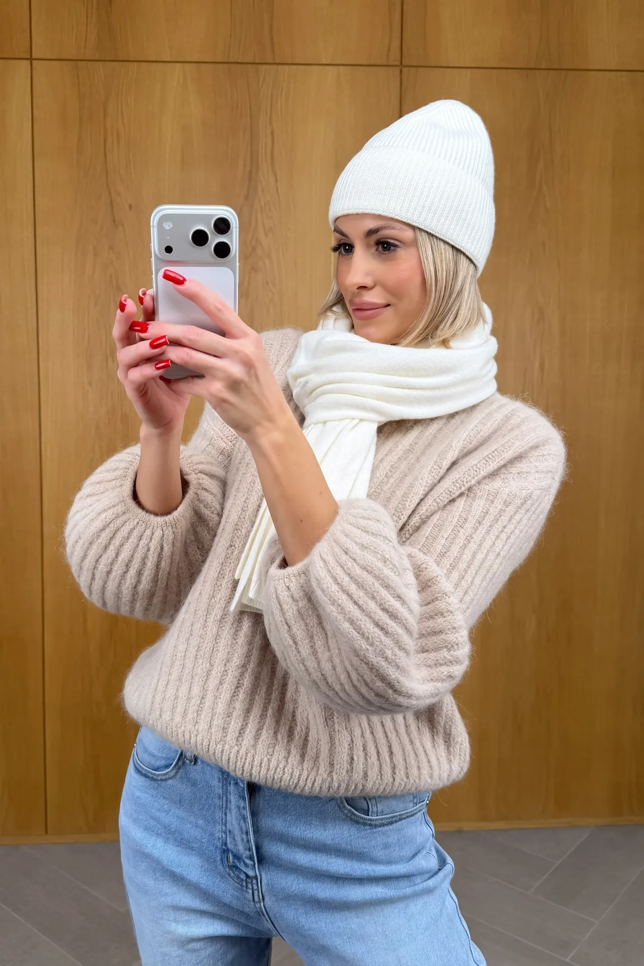 Komplet Kremowy Frost 2