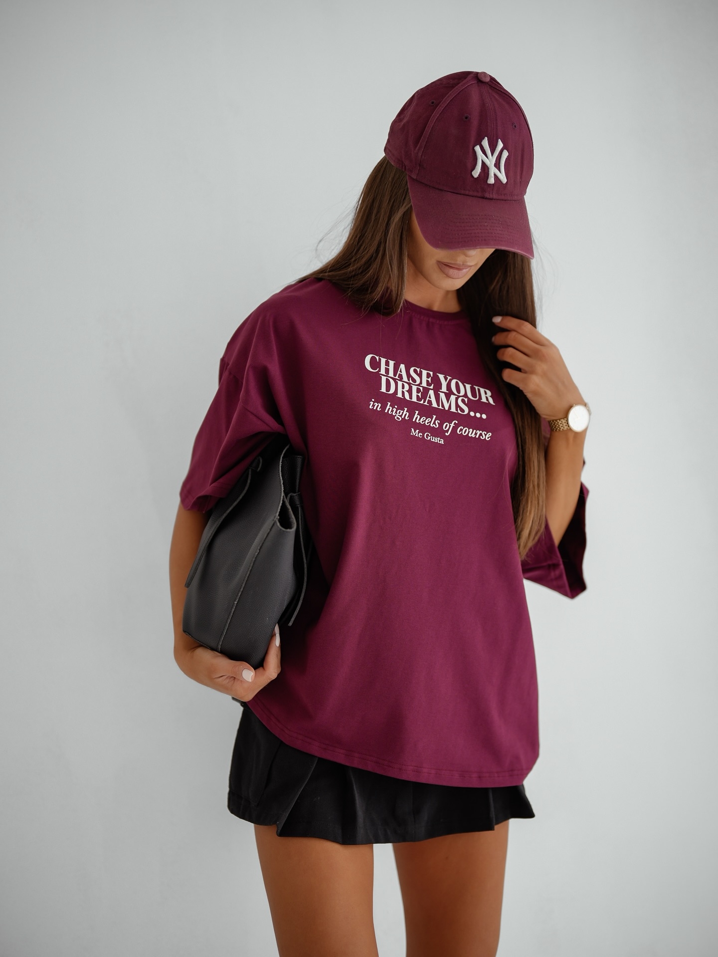 T-shirt Bordowy Dreams 1