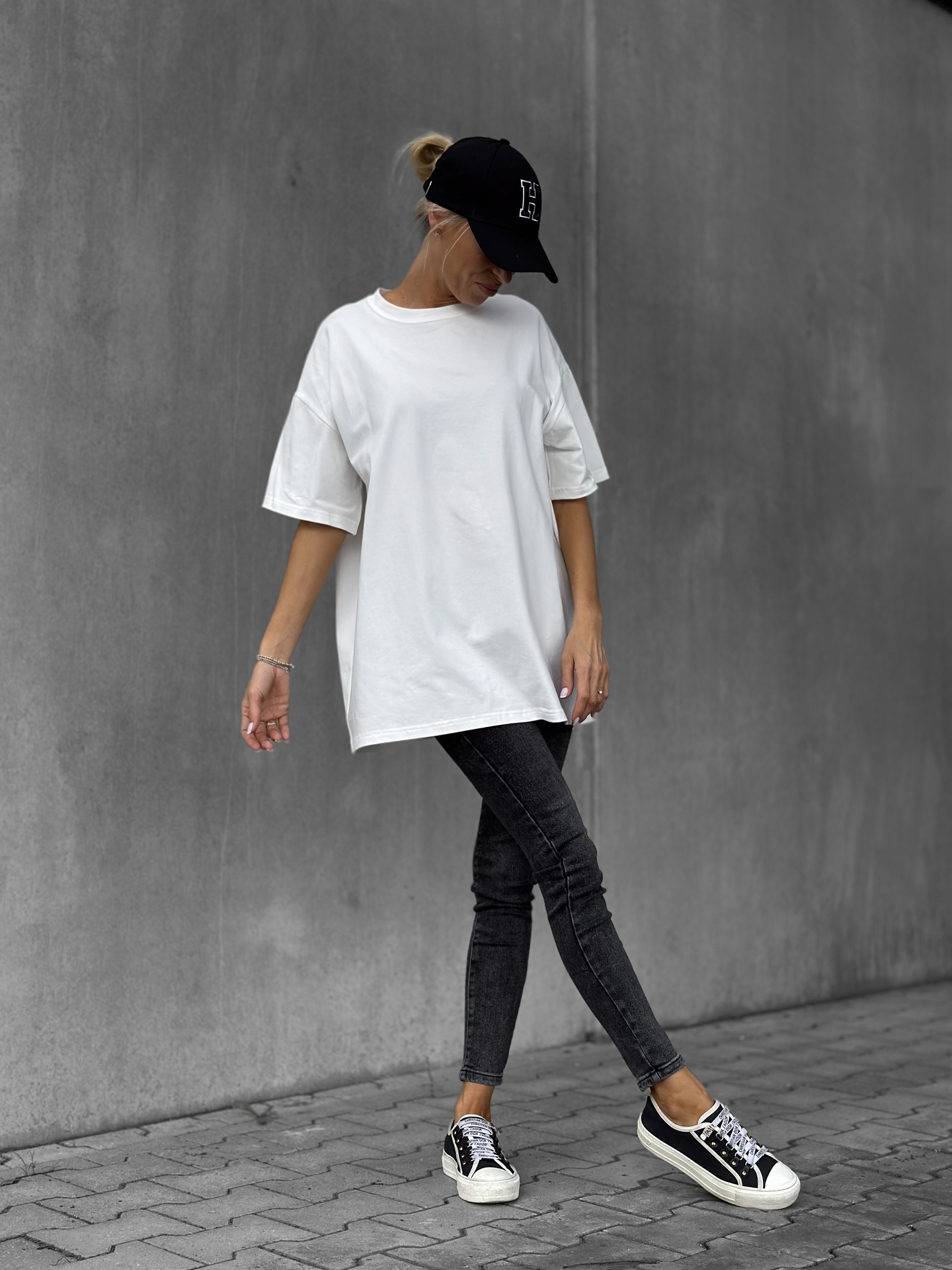 T-shirt Oversize Cream 2