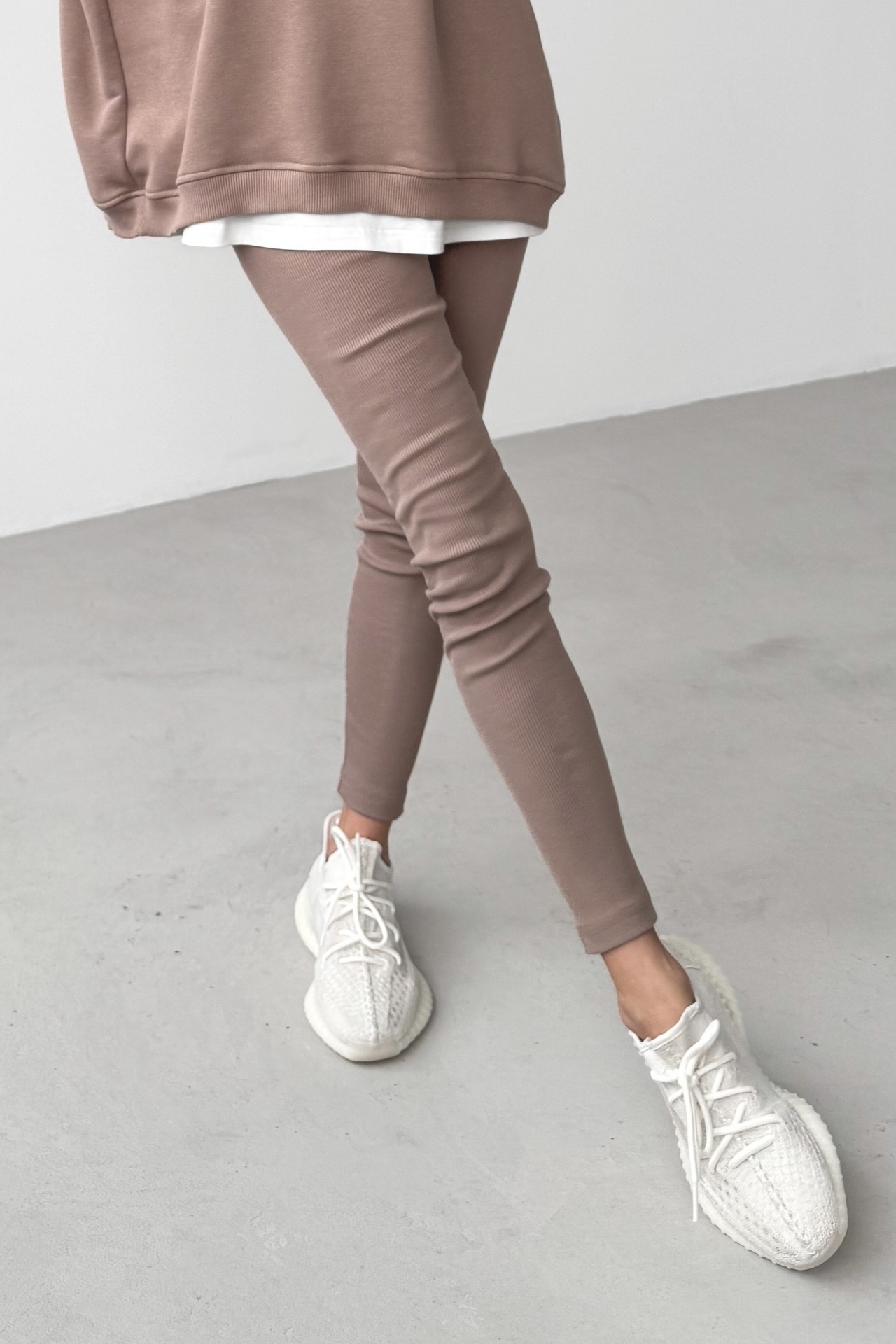Legginsy Taupe 1