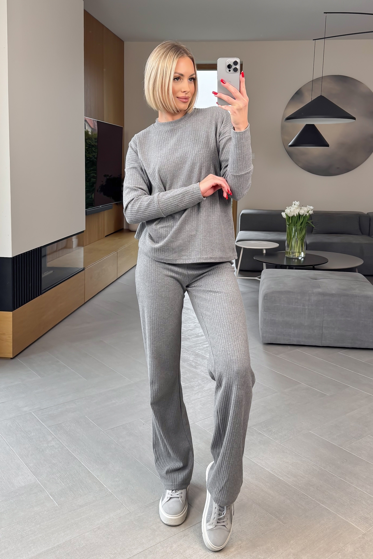 Komplet Szary Bina 3