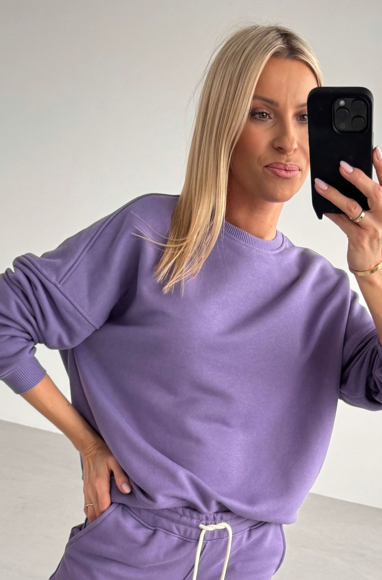 Bluza Nieocieplana Smart Lila 3