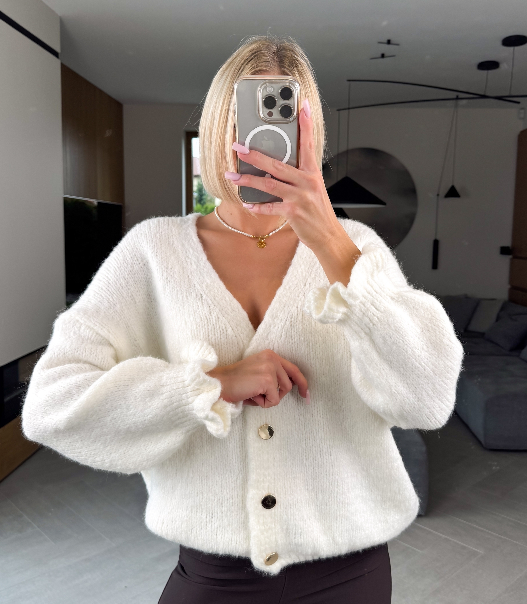 Sweter Kremowy More 5