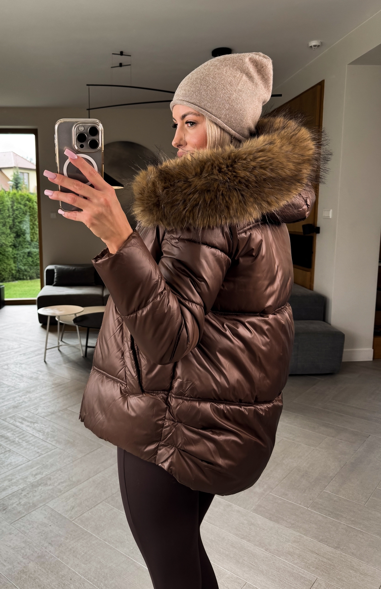 Czapka Taupe Classic 2