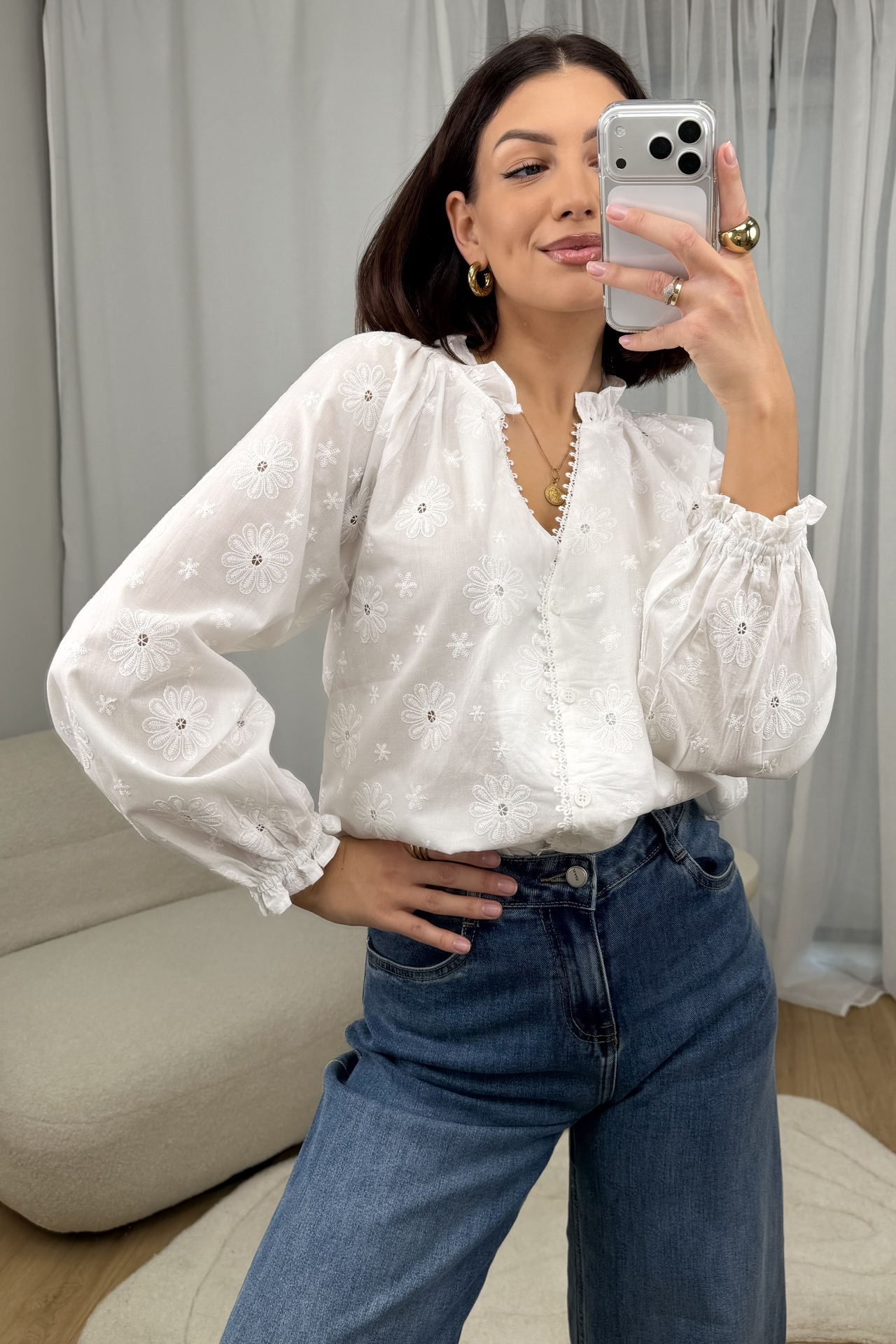 Koszula Biała Amour 4