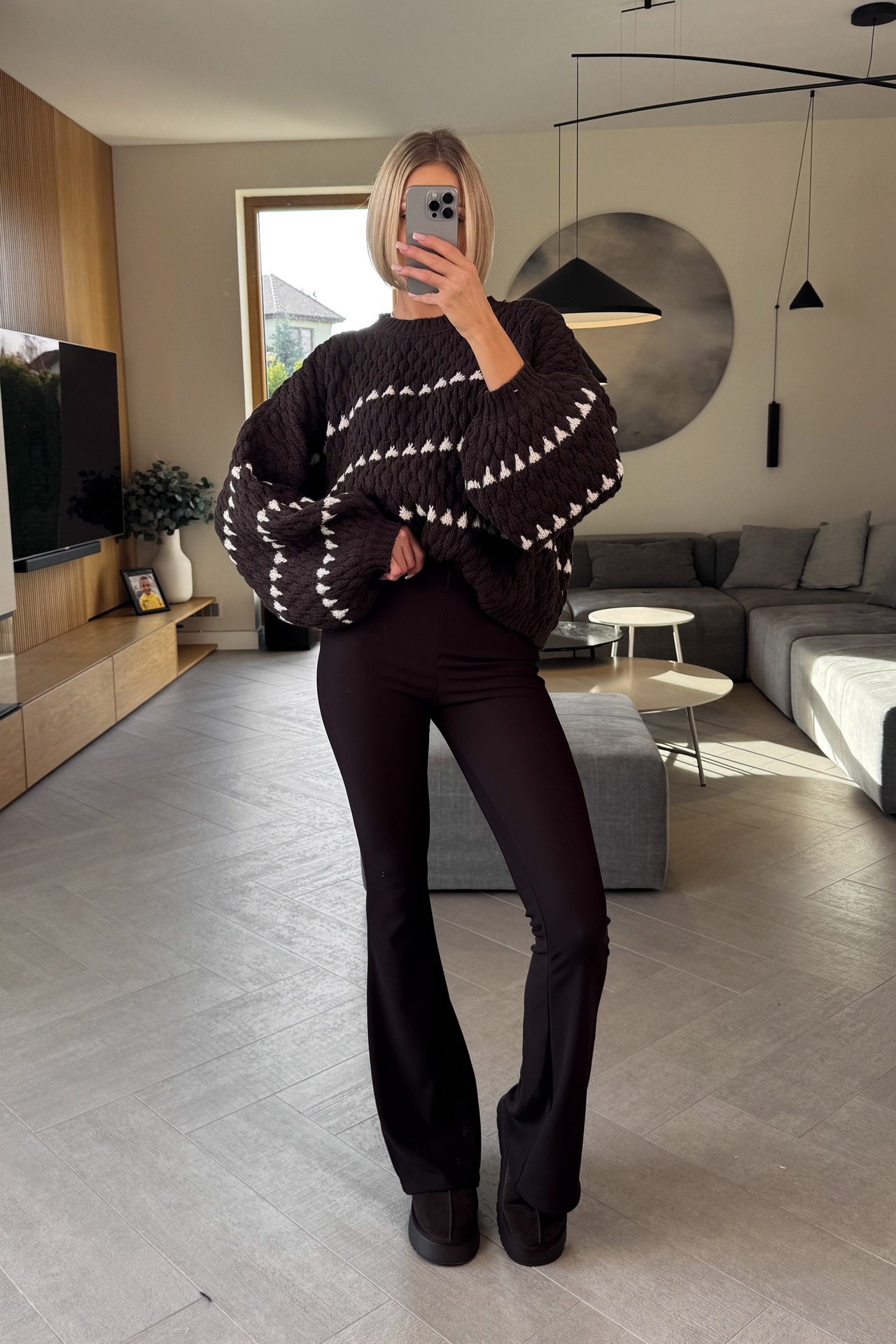 Sweter Brązowy Loop 2