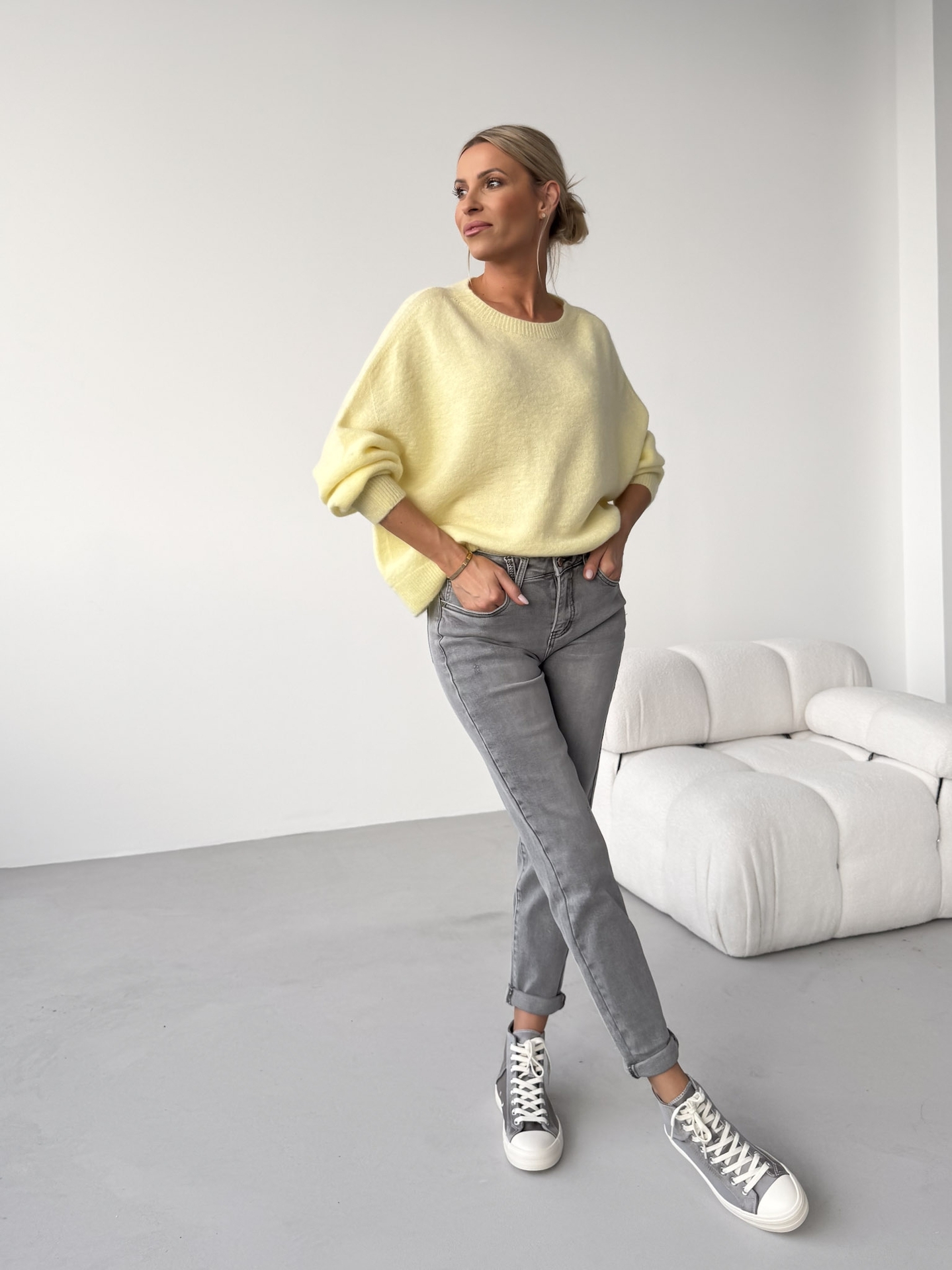 Sweter Bianco Yellow