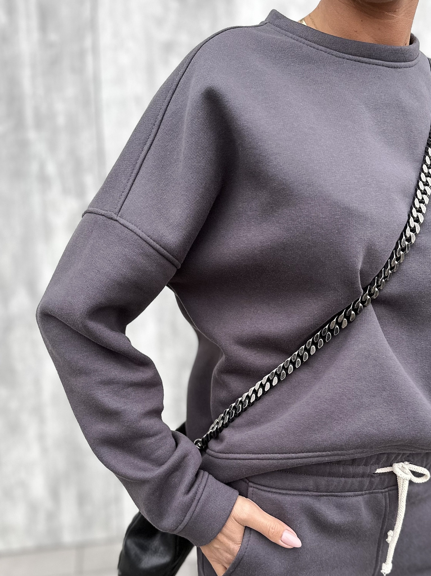 Bluza Comfy Graphite