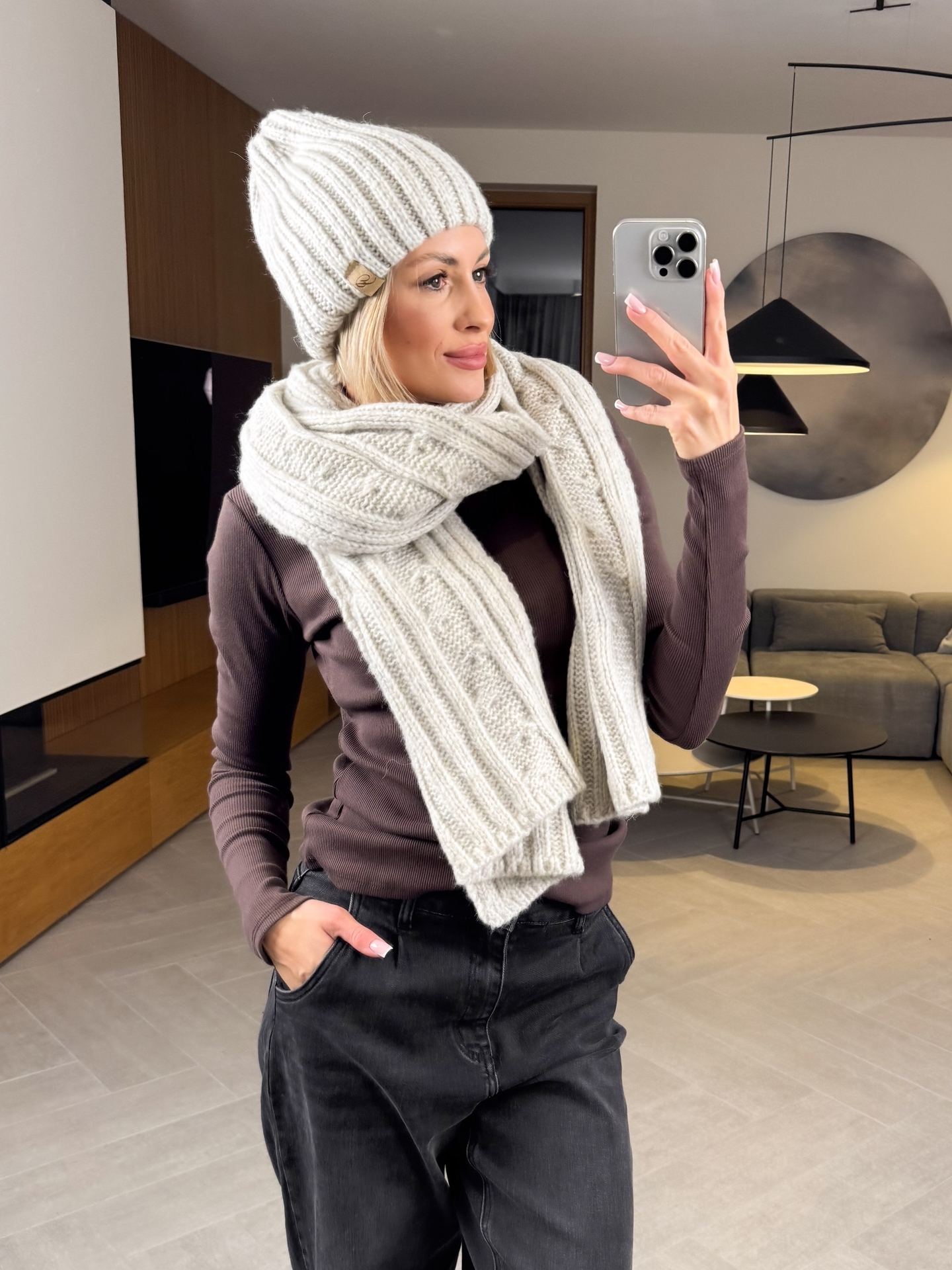 Komplet Beżowy Harmony 3