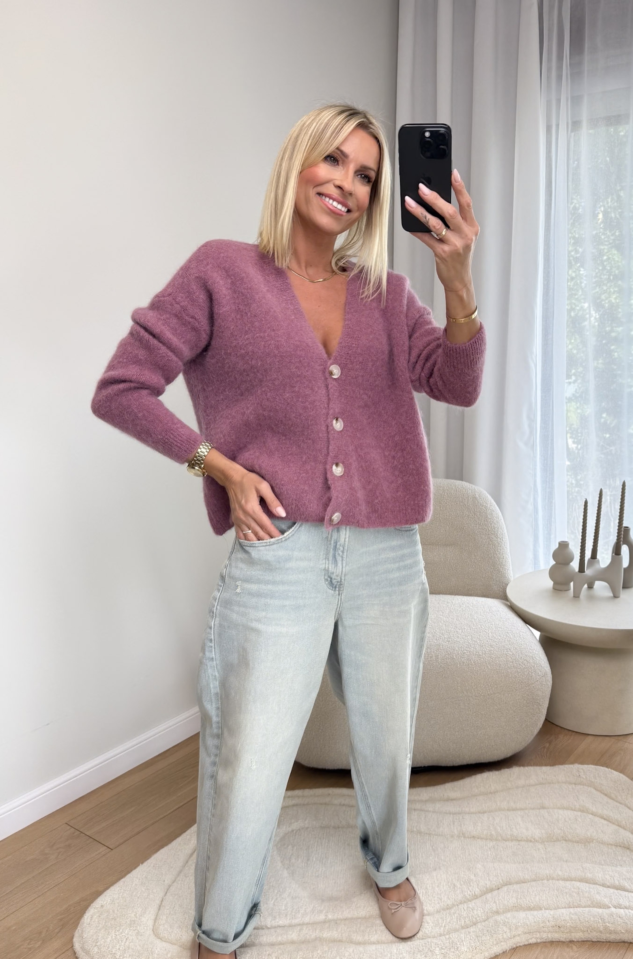 Sweter Fioletowy Jul3